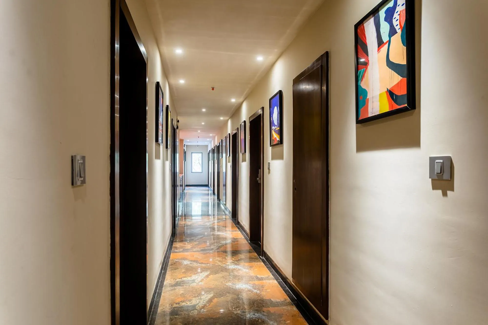 Lobby or reception in FabHotel Orange Oasis