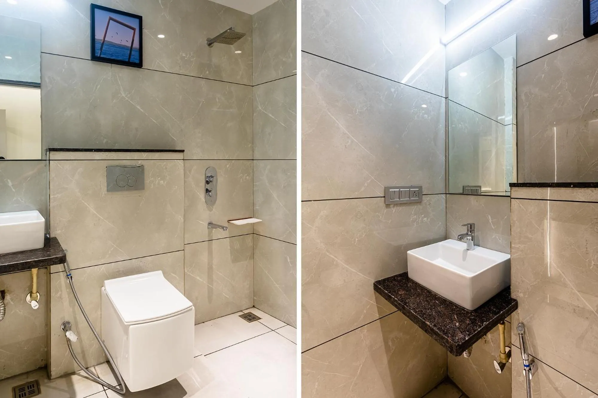 Bathroom in FabHotel Orange Oasis