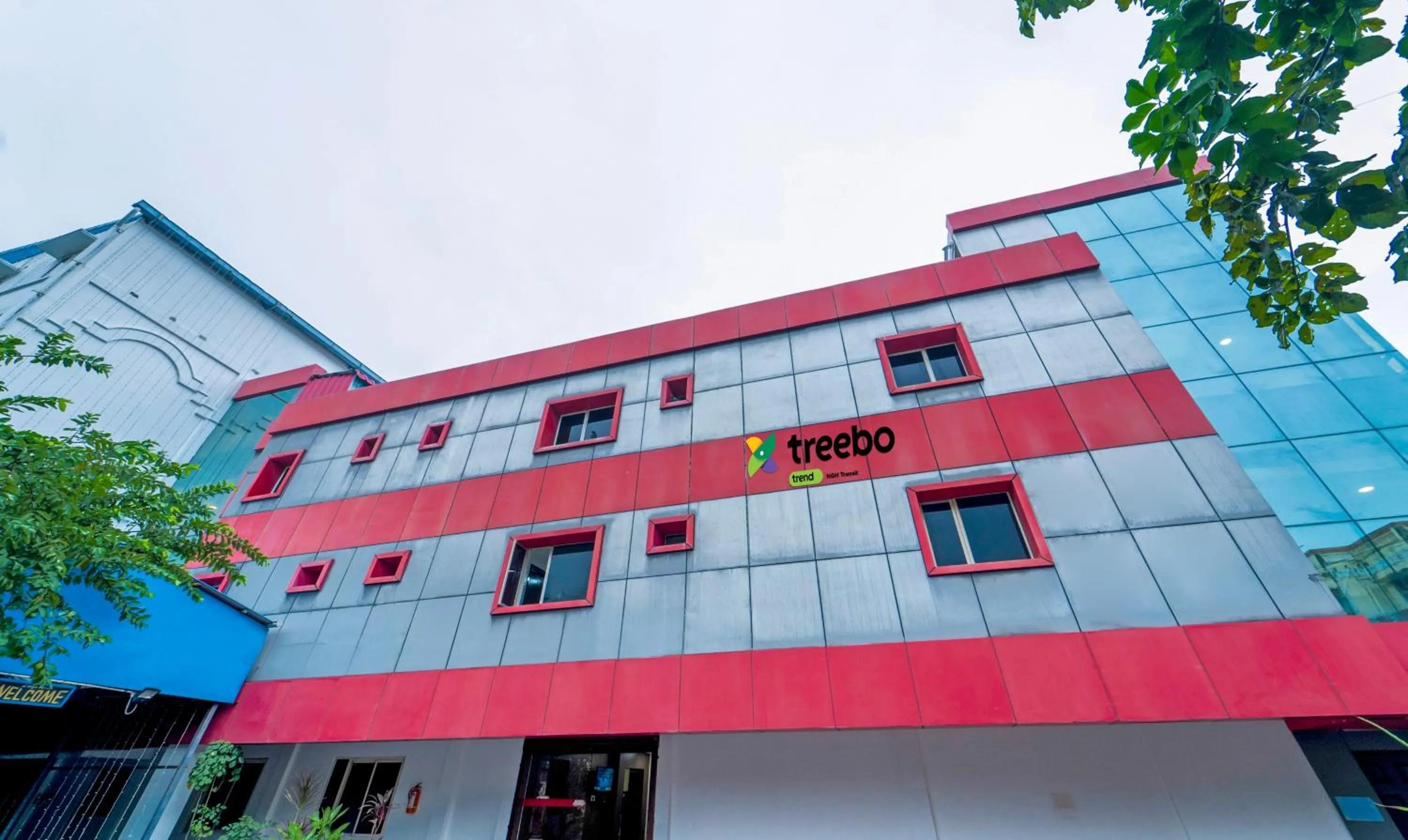 Facade/entrance in Treebo NGH Transit