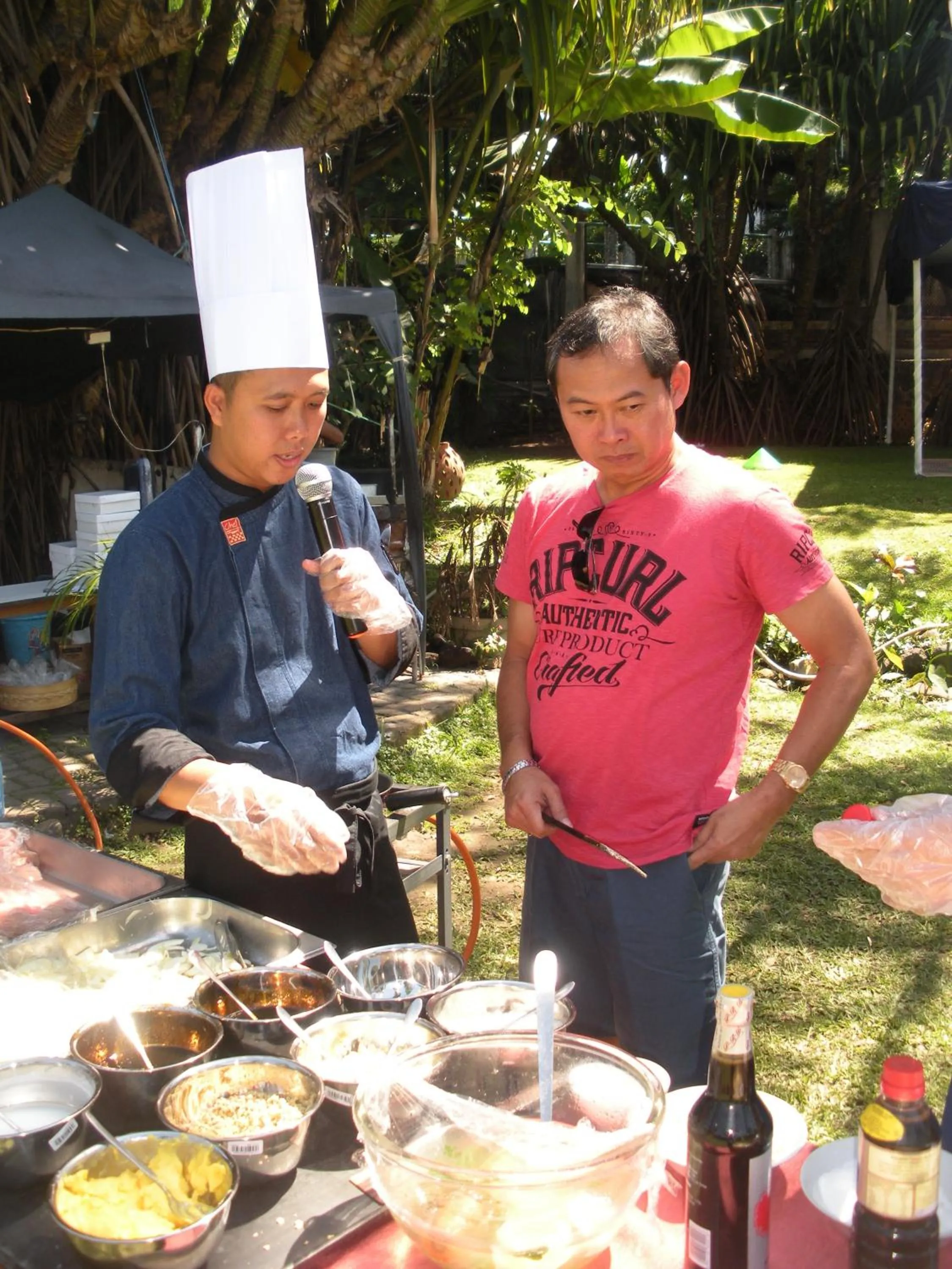 People in Kampung Sumber Alam Garut