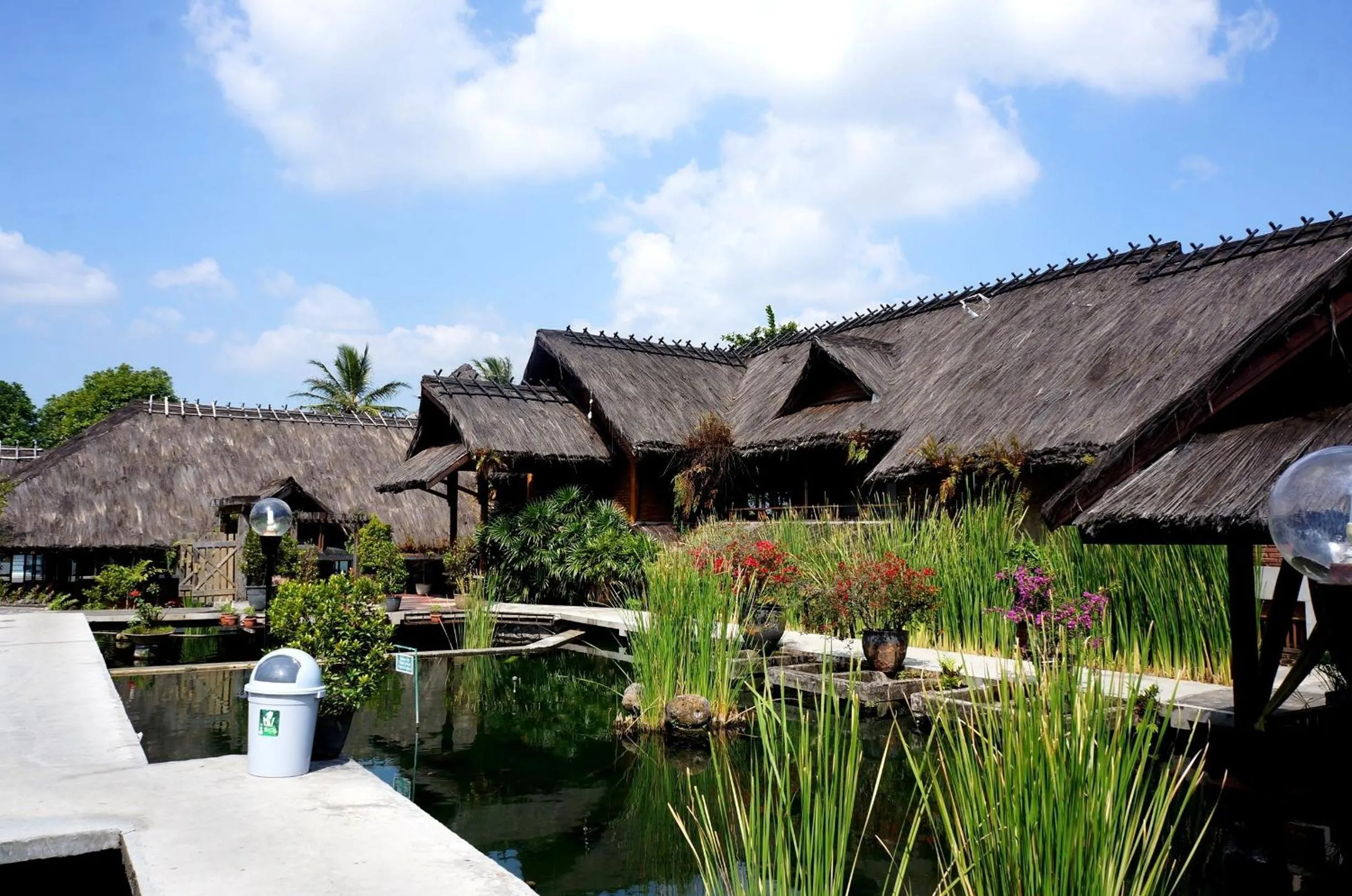 Facade/entrance in Kampung Sumber Alam Garut