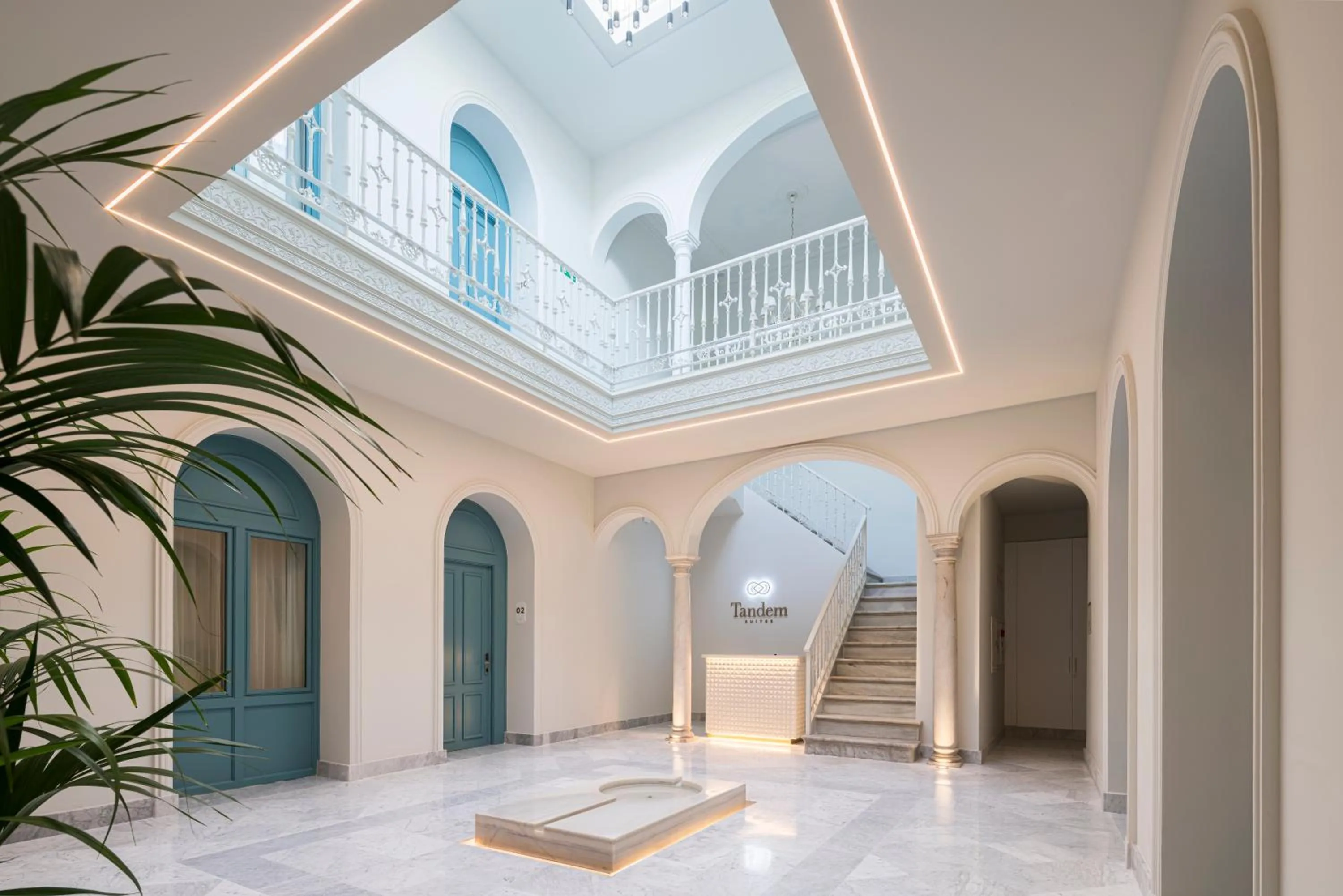 Lobby or reception in Tandem Solera