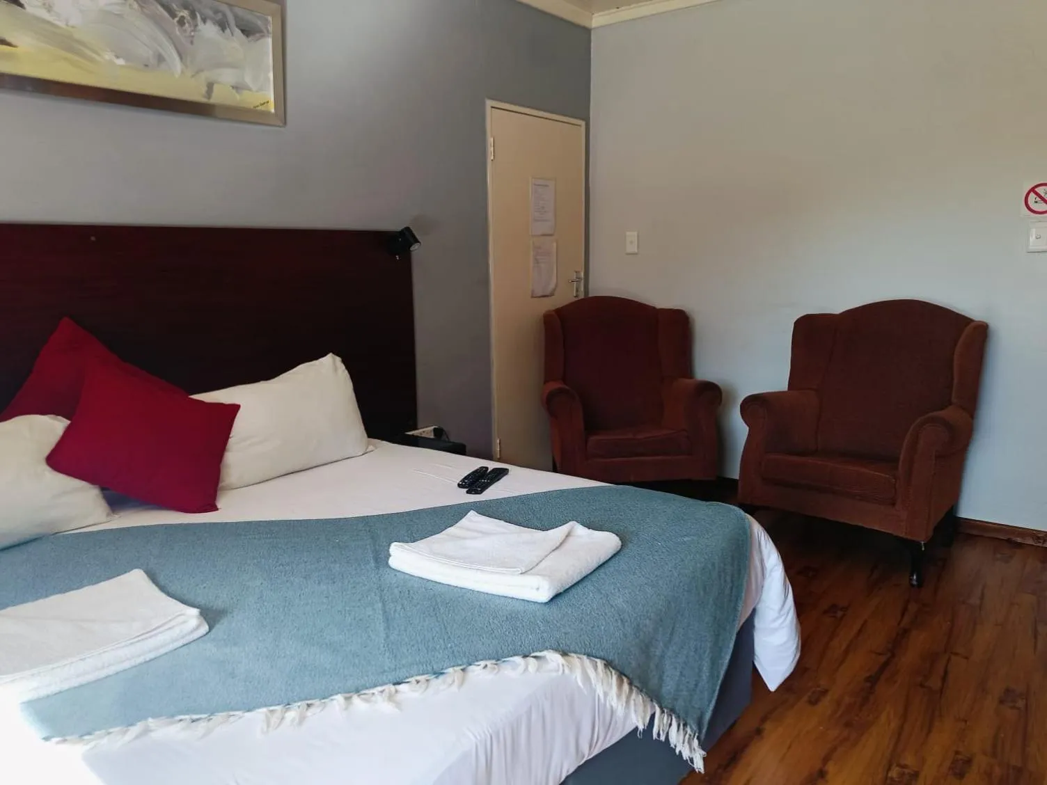 Seating area, Bed in 21 On Coetzee Guest House