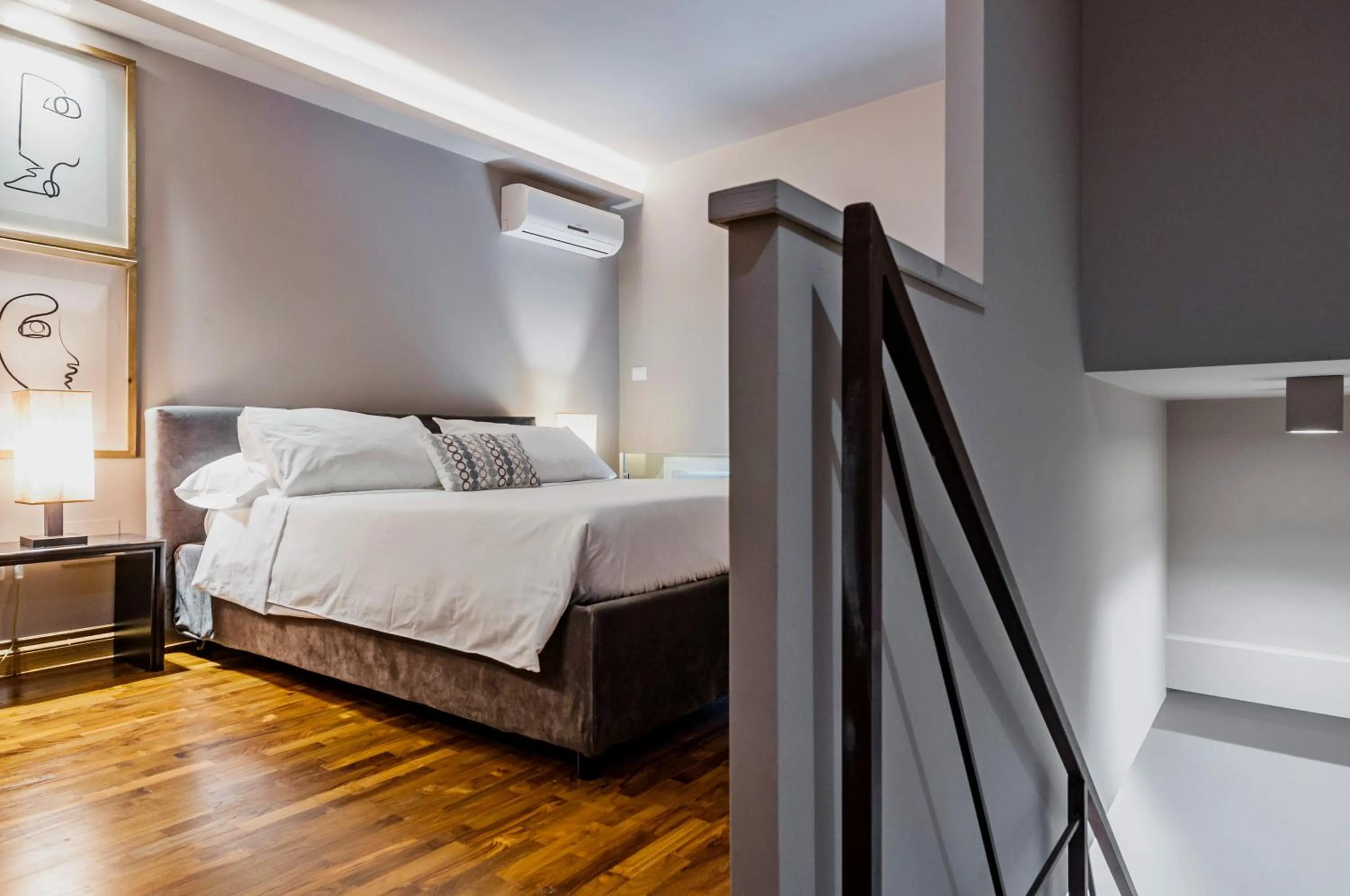 Bedroom, Bed in Ferrini Home - Residence 150