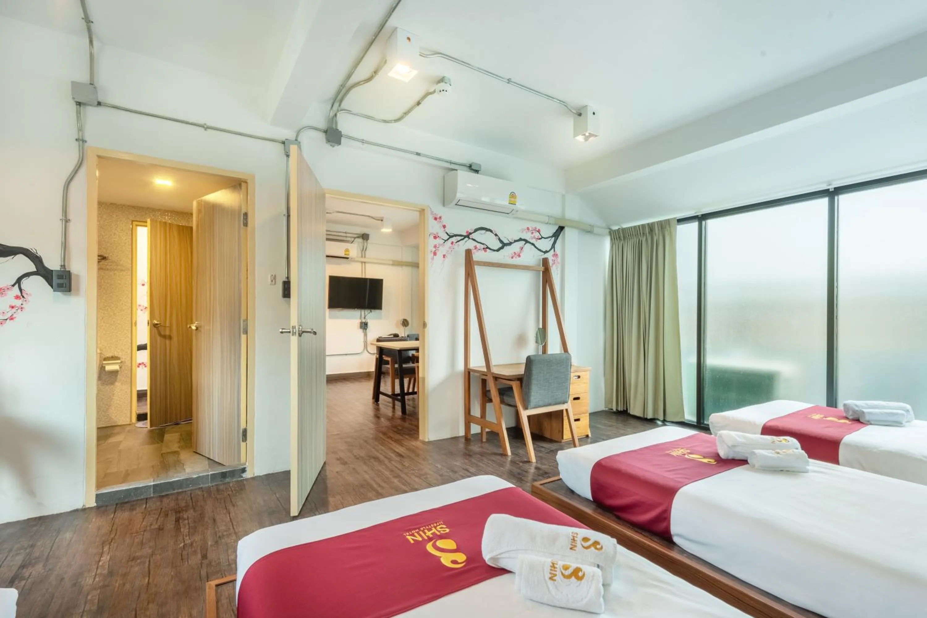 Bed in SHIN Hotel Nimman ChiangMai