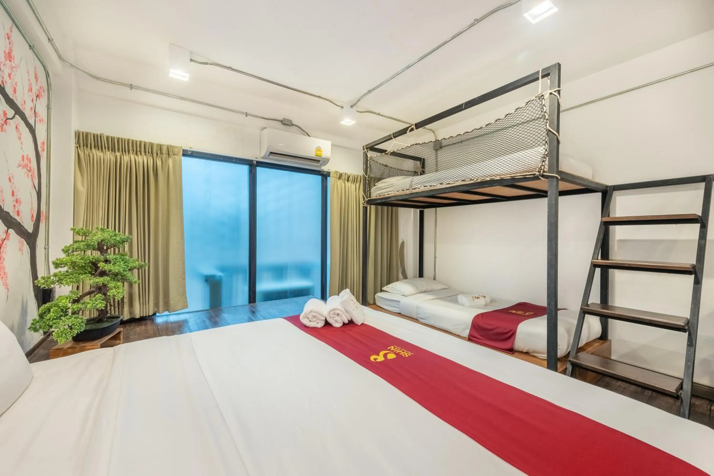 Photo of the whole room, Bed in SHIN Hotel Nimman ChiangMai