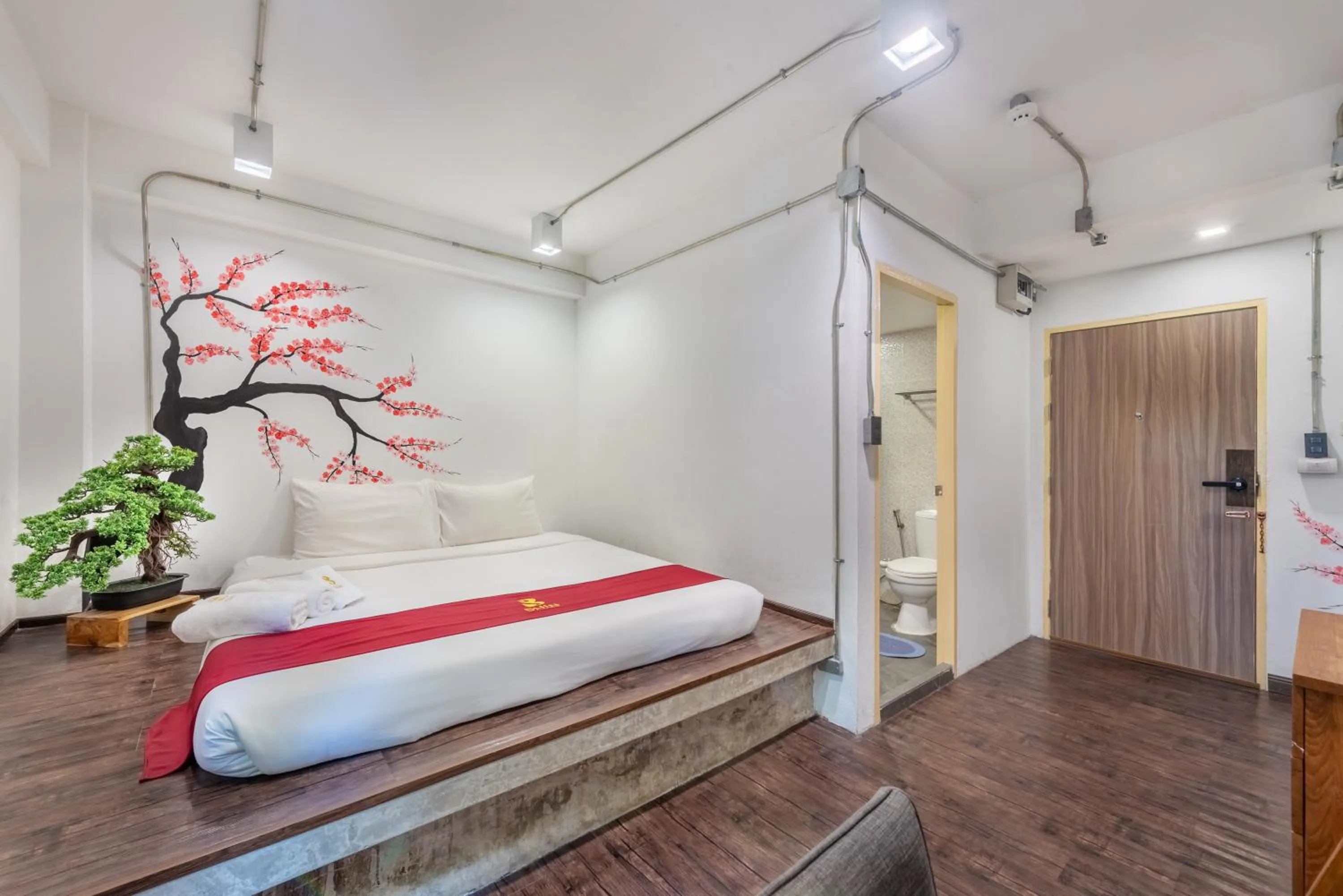 Bed in SHIN Hotel Nimman ChiangMai