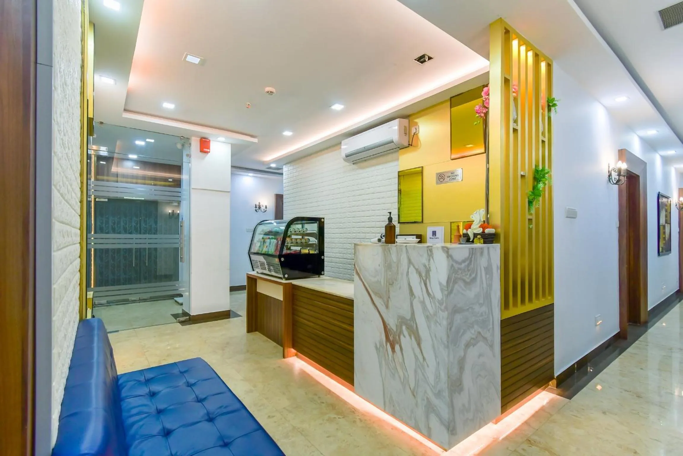 Lobby or reception in Revaa Hotels