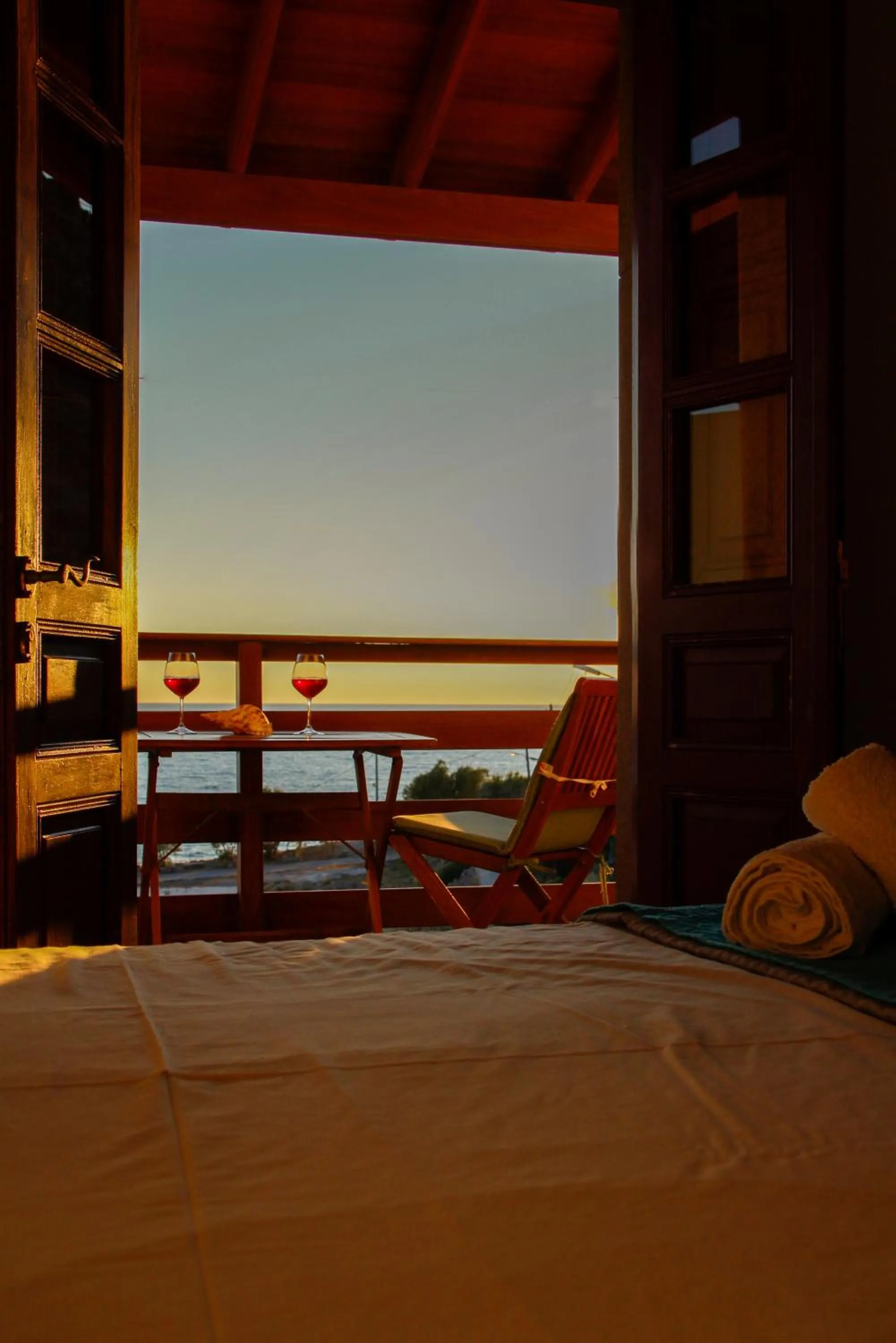 Bed in Mistral-Patmos