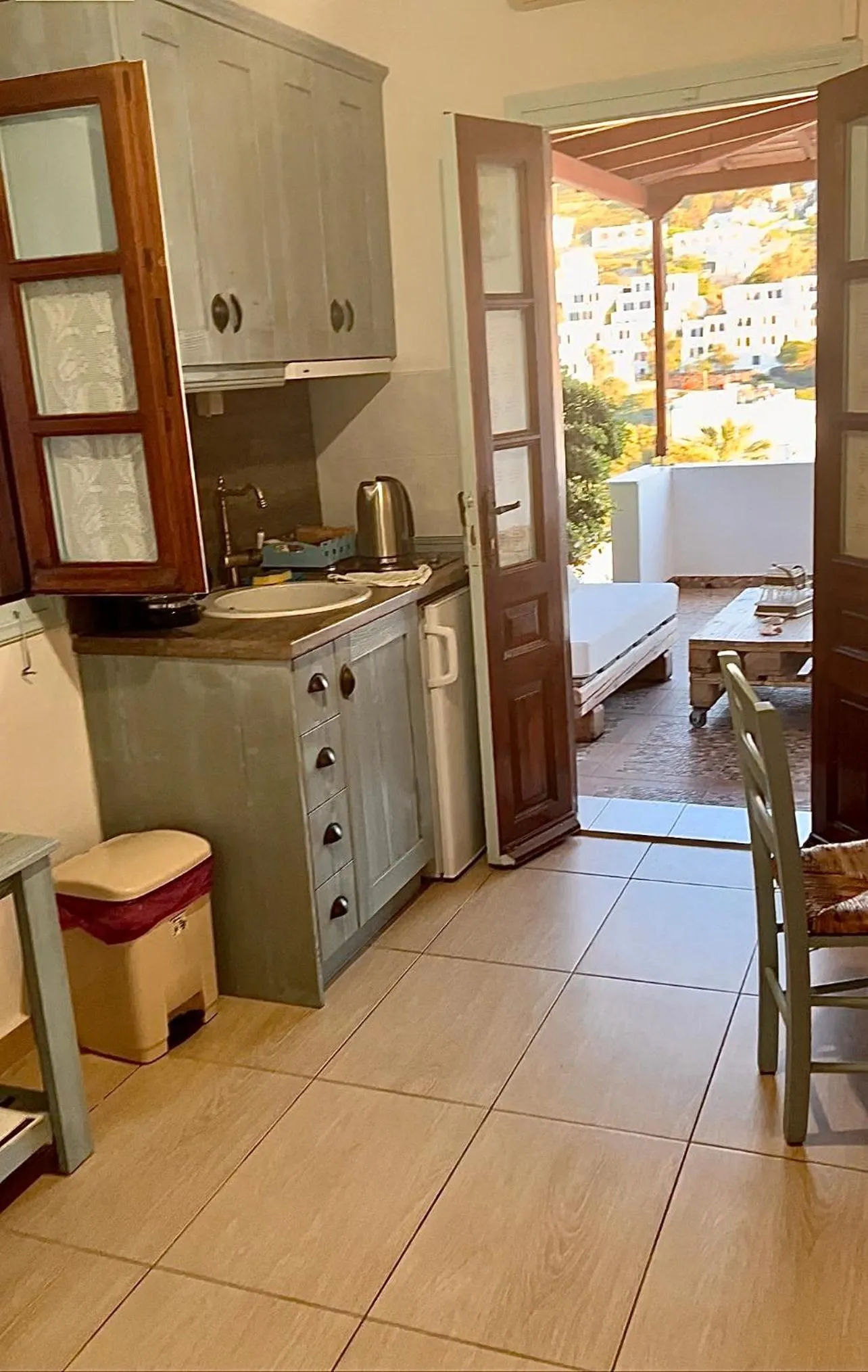 Kitchen or kitchenette in Mistral-Patmos