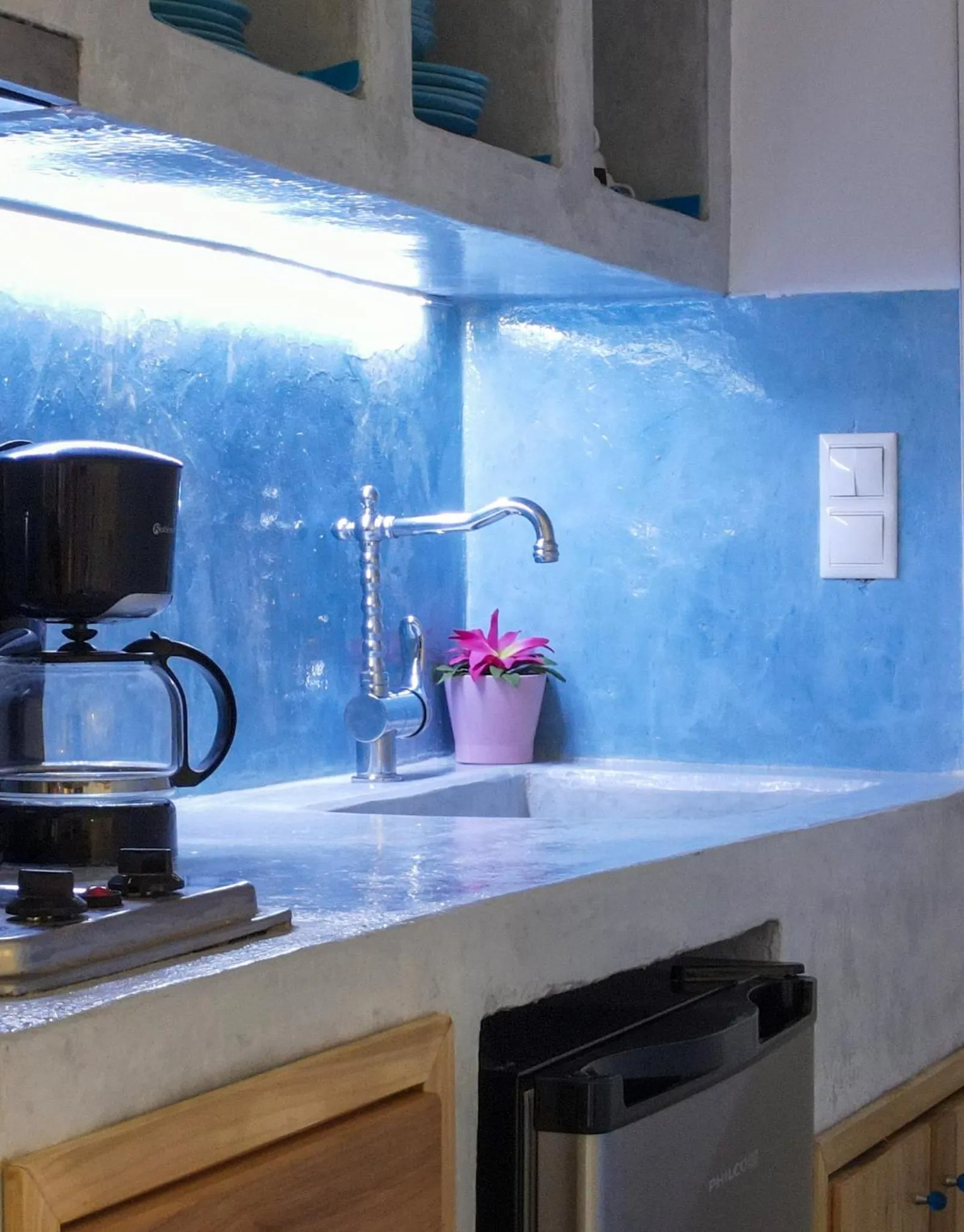 Kitchen or kitchenette in Mistral-Patmos