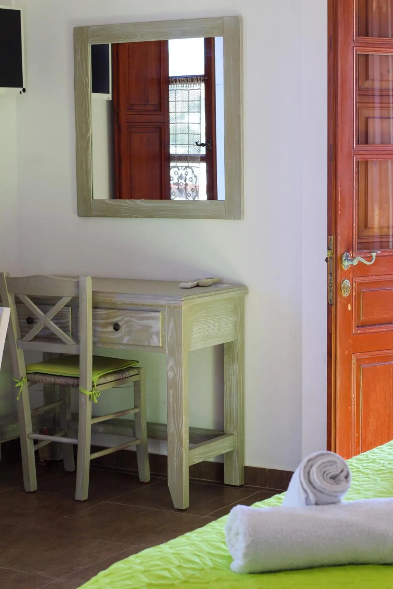 Photo of the whole room, Bed in Mistral-Patmos