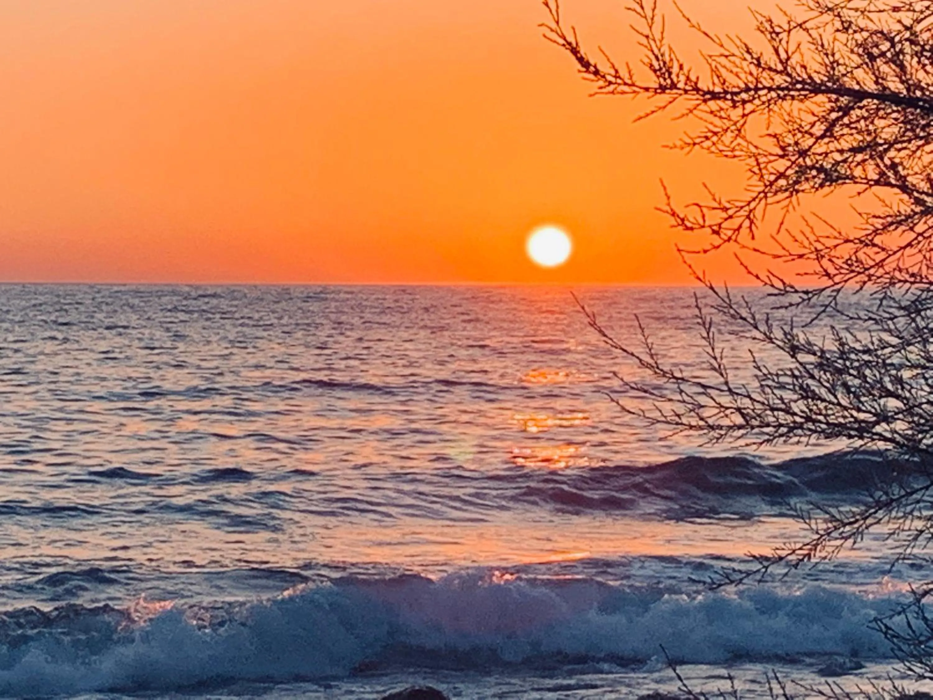 Sunset in Mistral-Patmos