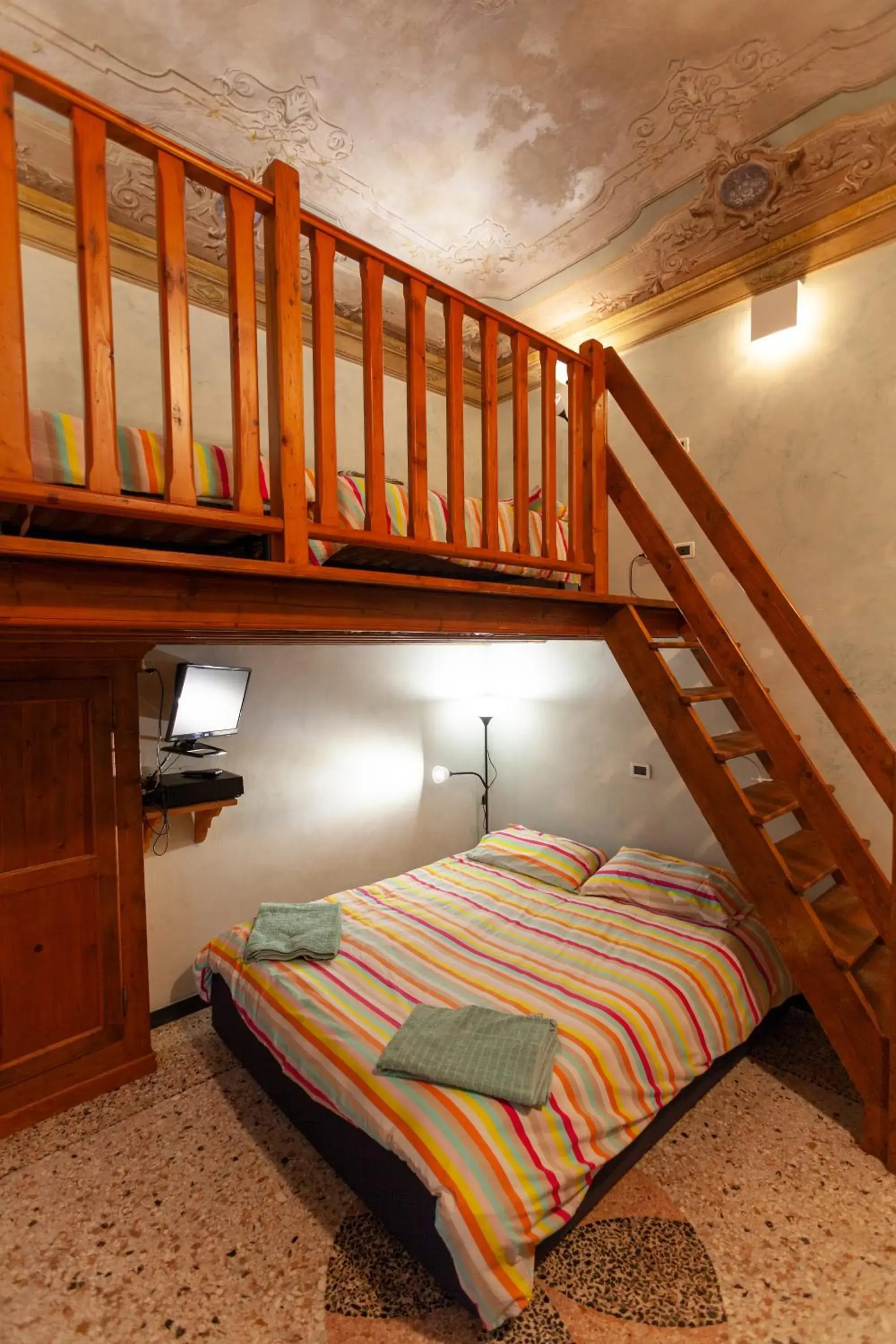 Quadruple Room with Private External Bathroom in Due Papi Quadruple Room with Private External Bathroom in Due Papi