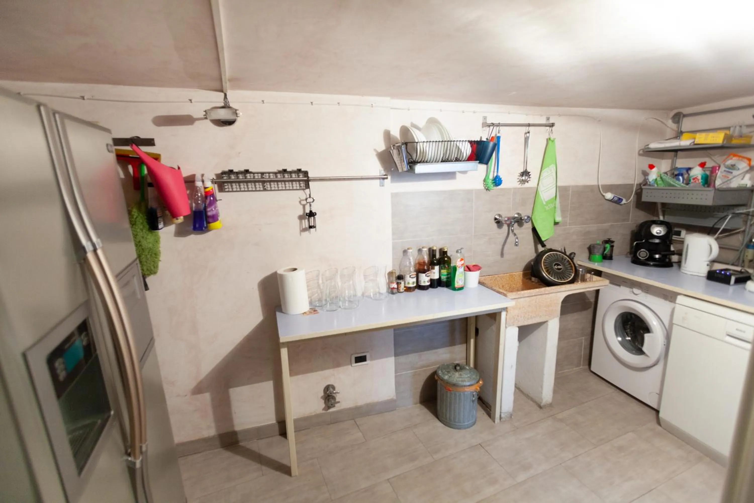 Communal kitchen in Due Papi