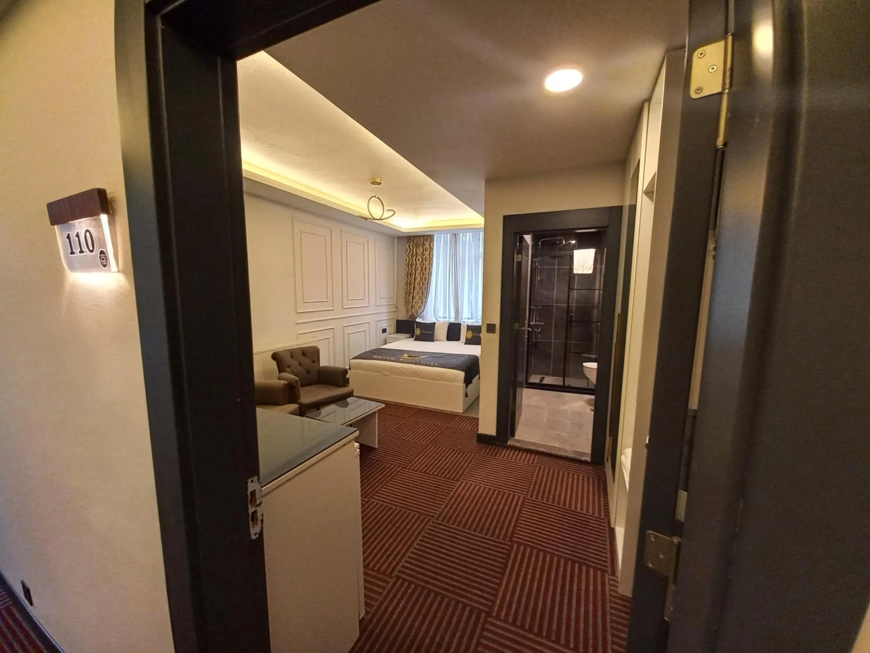 Bed in GRAND BELLİ OTEL