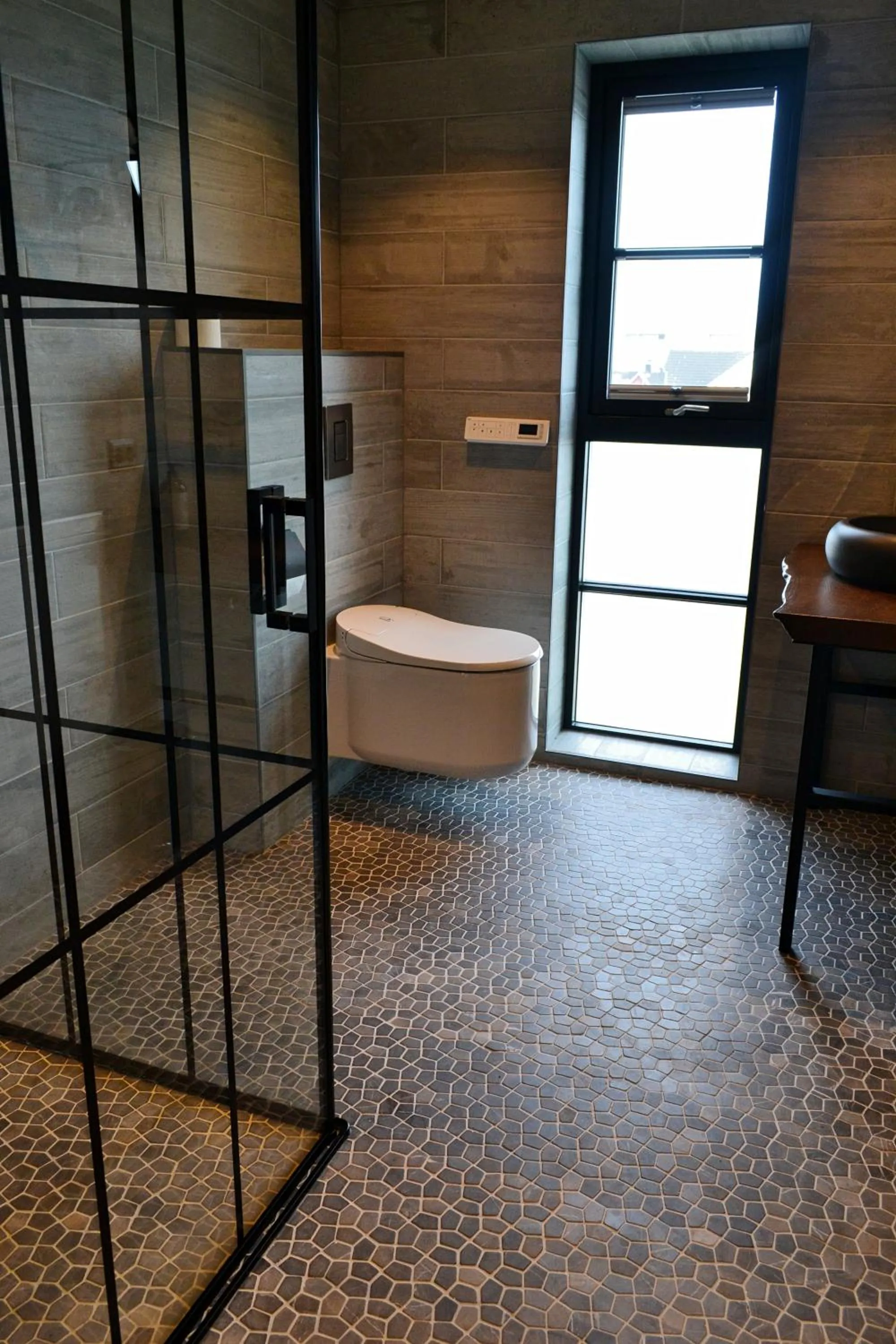 Shower in Andenes Suitehotel