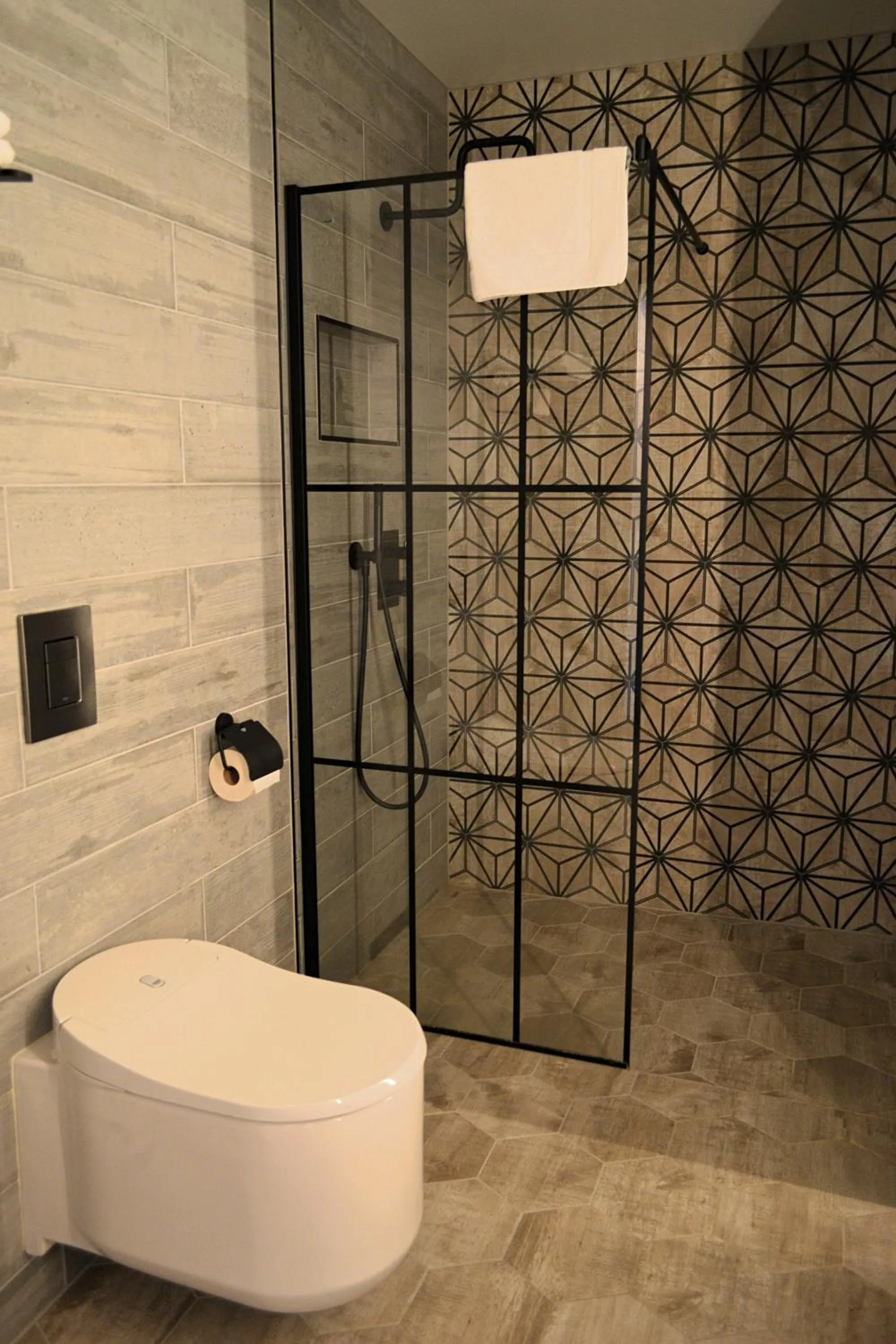 Shower in Andenes Suitehotel