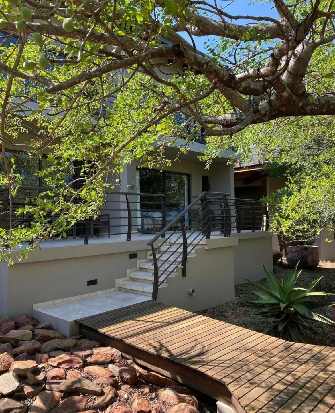 Patio in umVangati House