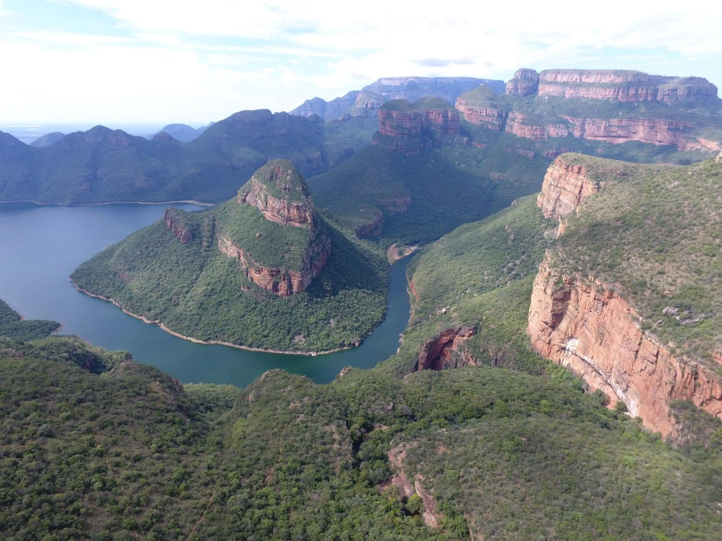 Natural landscape in umVangati House