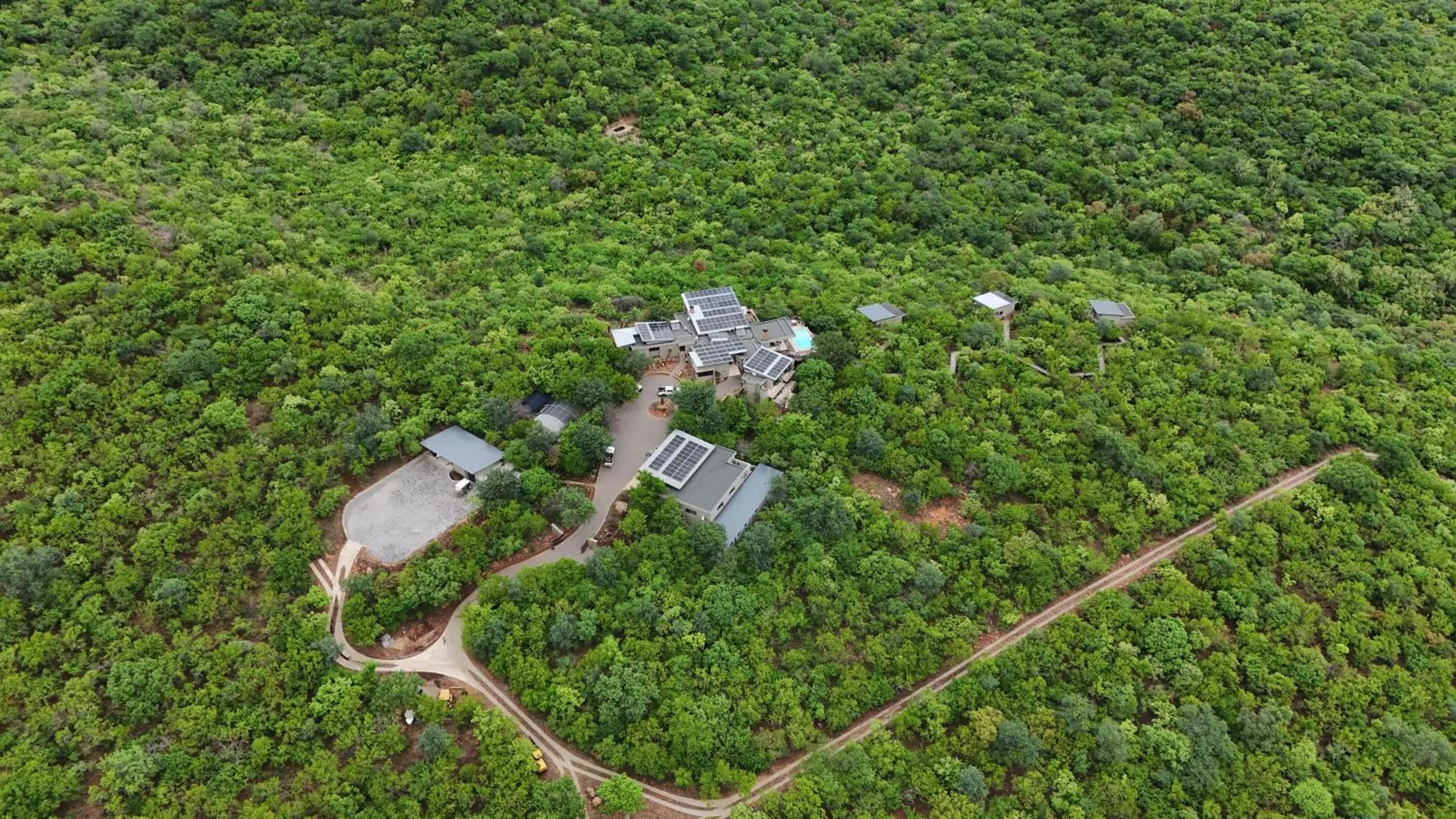 Natural landscape in umVangati House