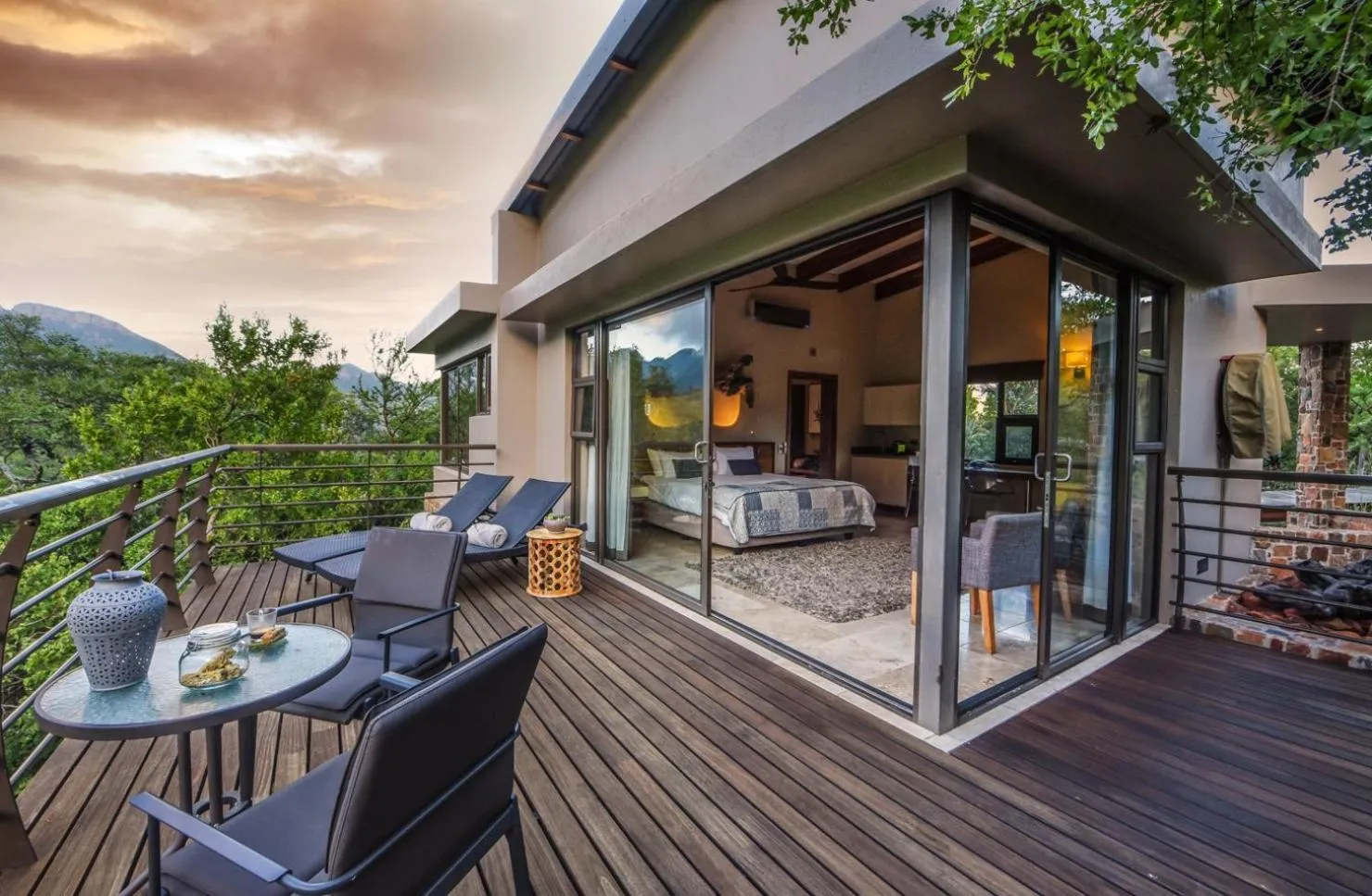 Patio in umVangati House