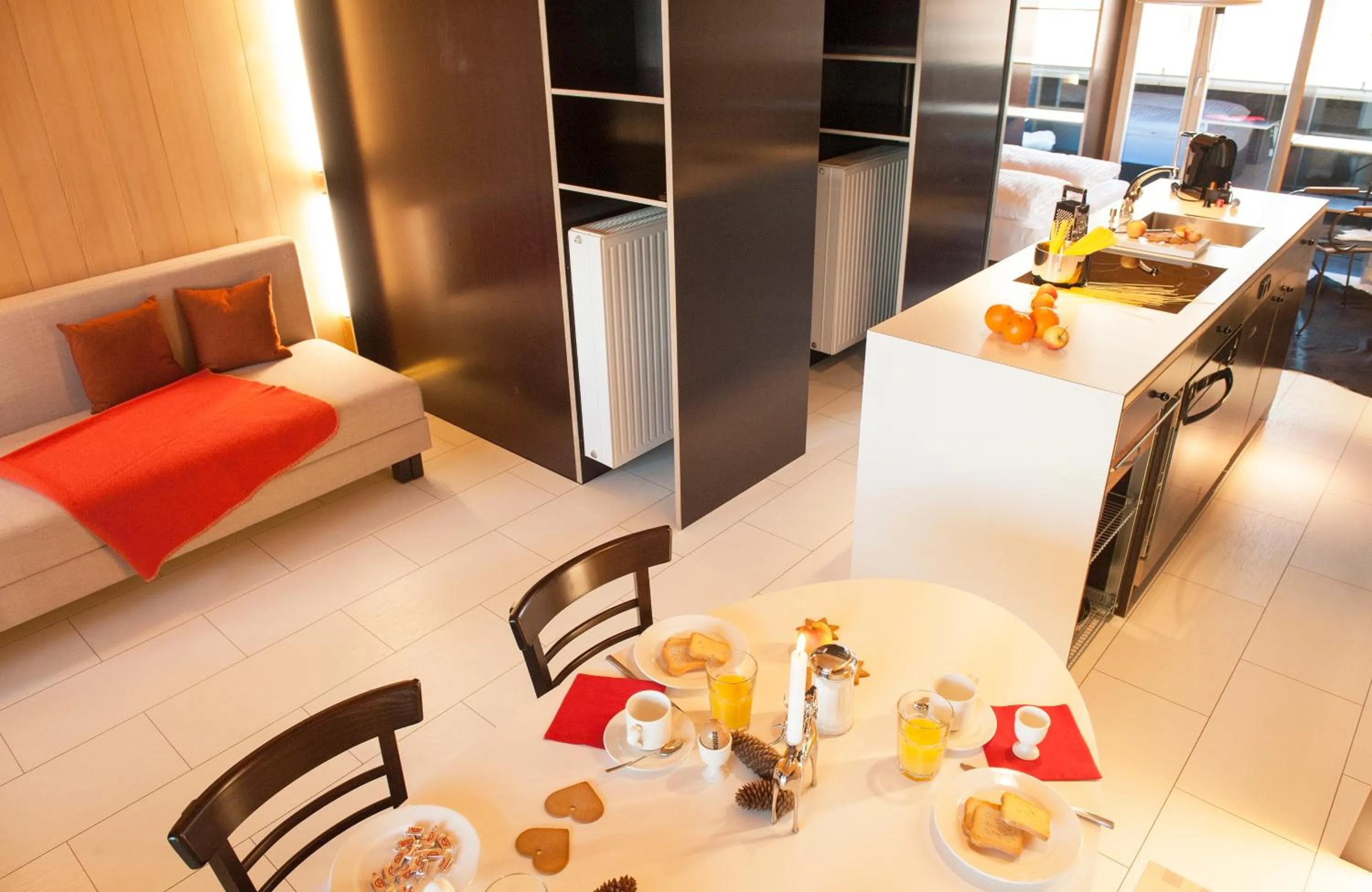 Kitchen or kitchenette in Kar Design Appartements