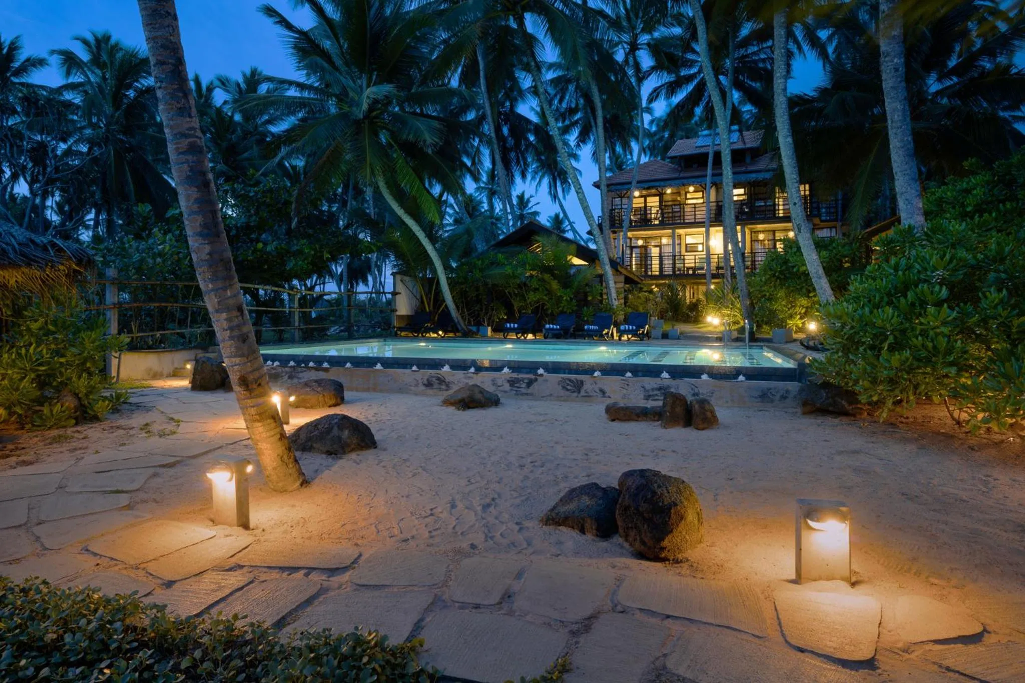 Area and facilities, Beach in Seven Turtles