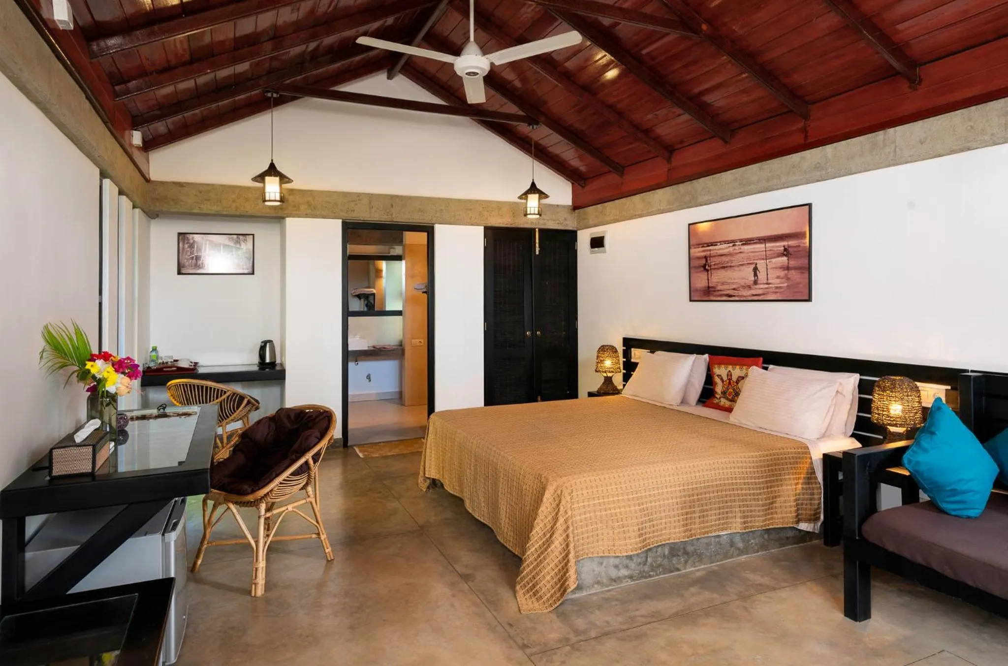 Bedroom in Seven Turtles