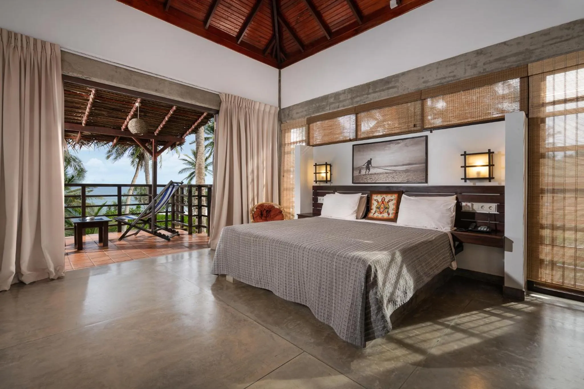 Bedroom in Seven Turtles