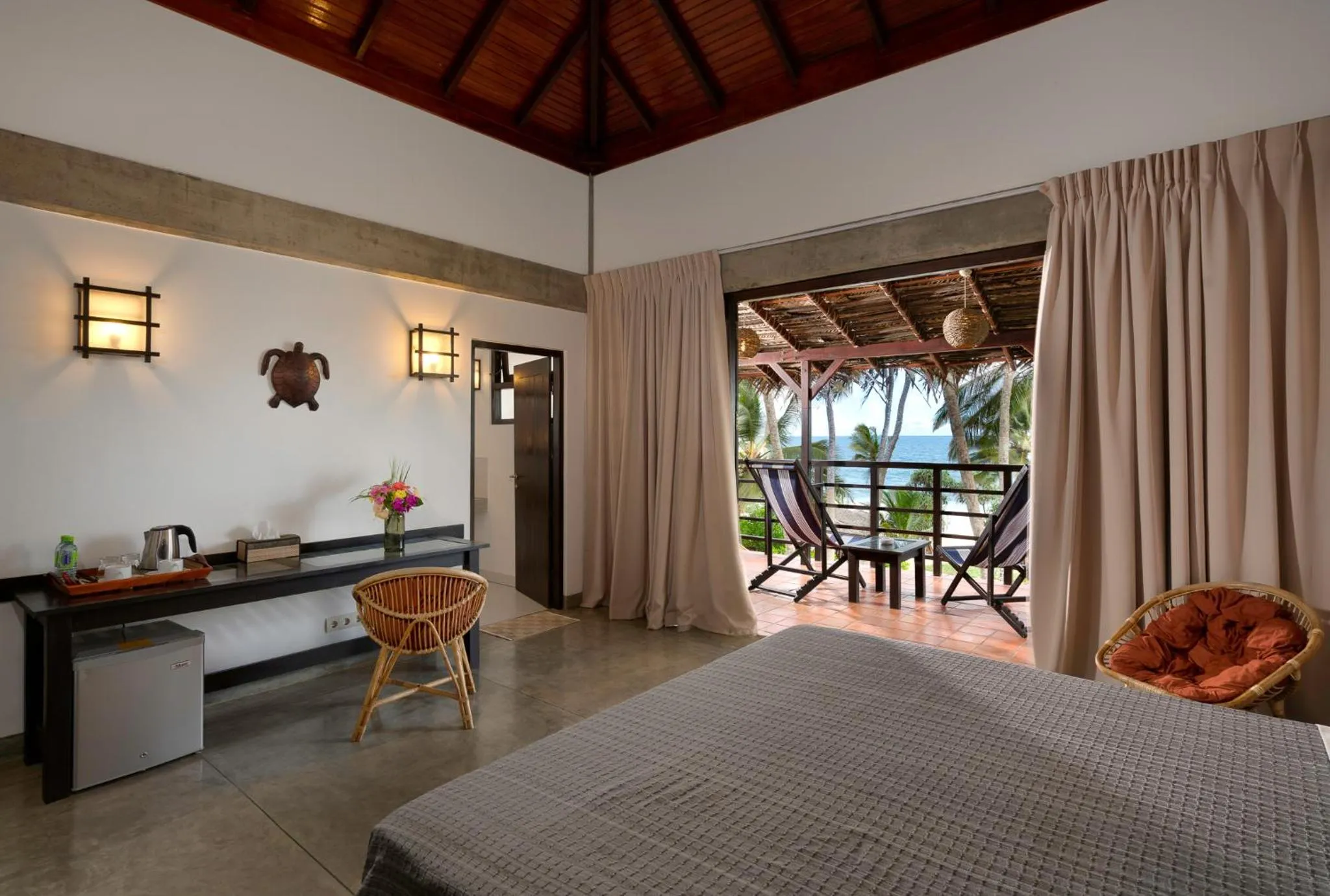 Bedroom in Seven Turtles