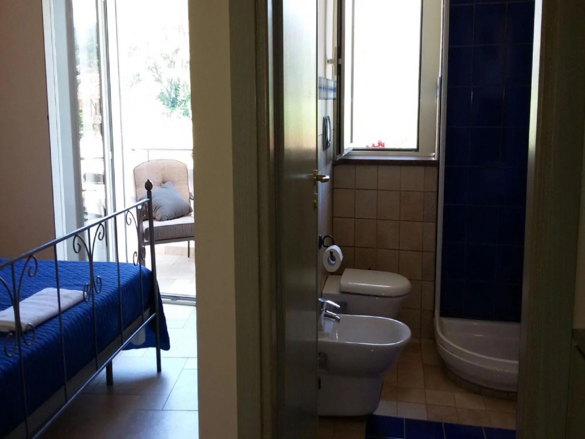 Bed in Hotel Villa Senator Mediterraneo