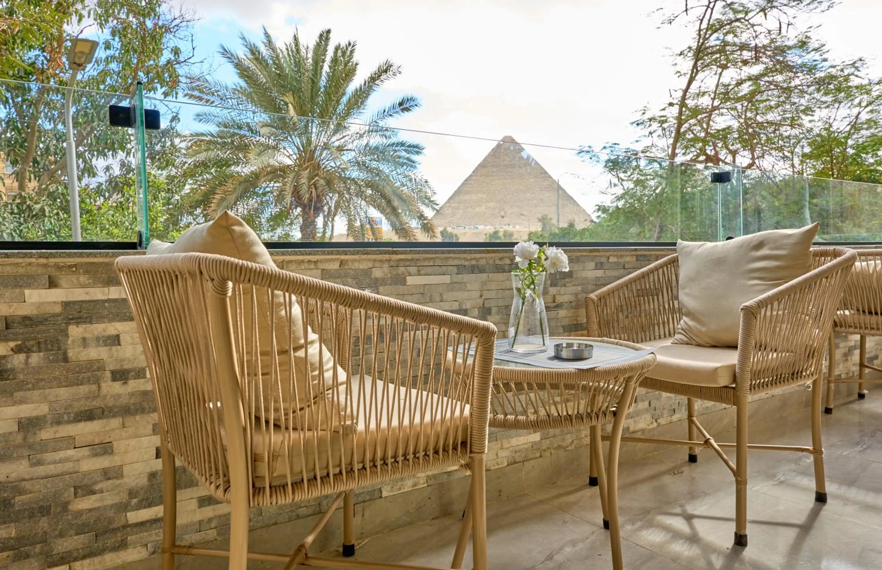 Balcony/Terrace in Lotus Inn