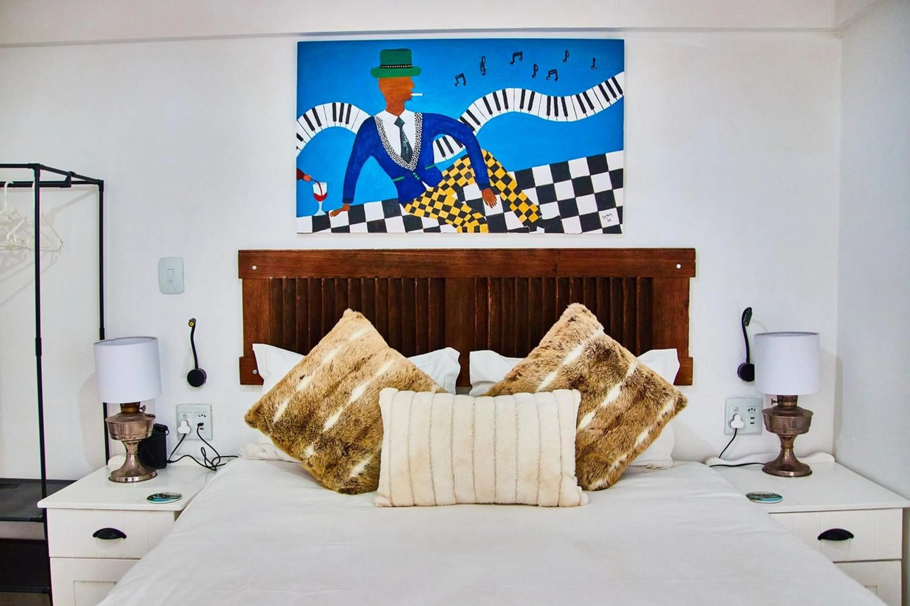 Bed in Gilcrest Place Guest House