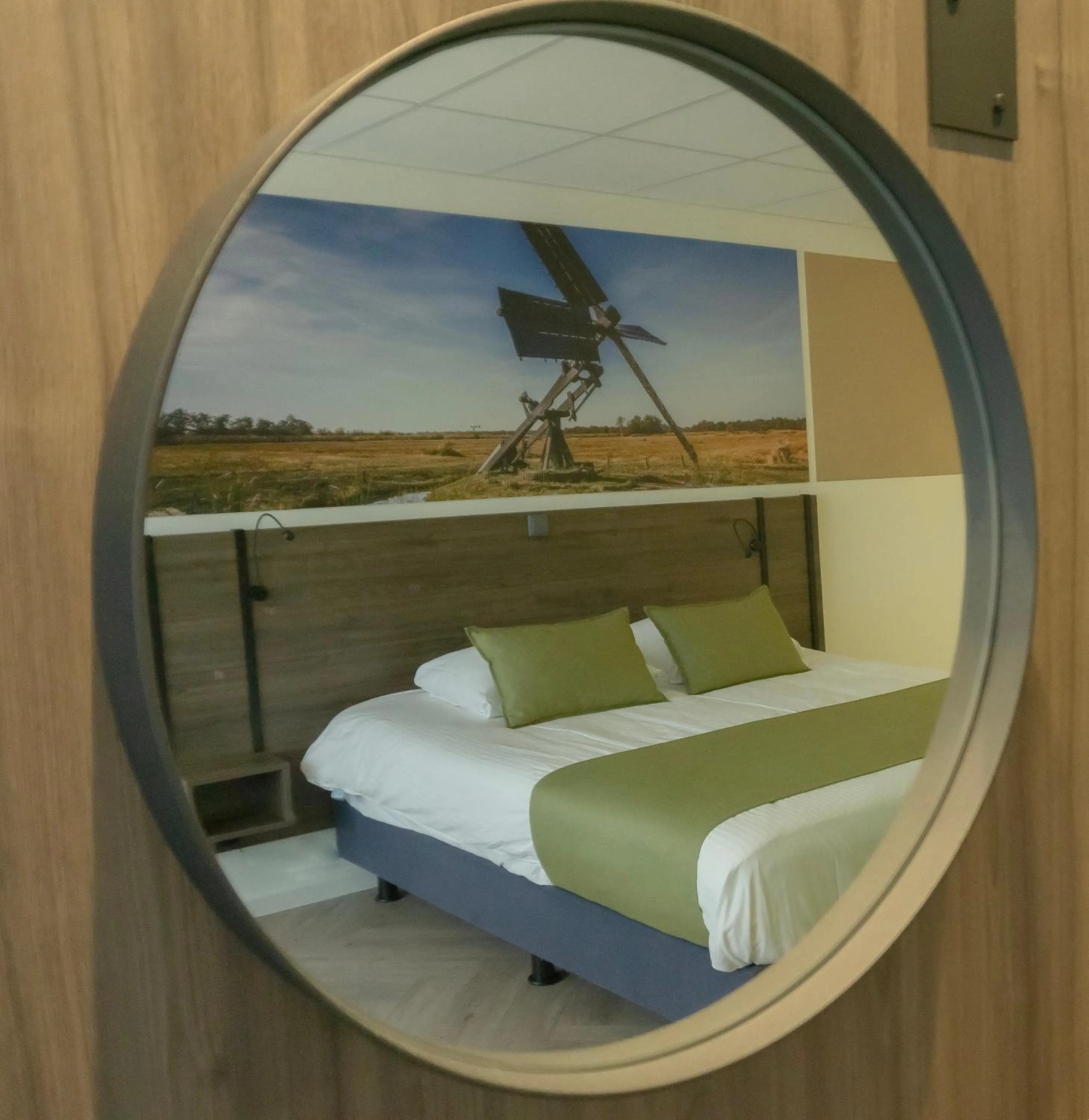 Bed in Hotel Zwartewater