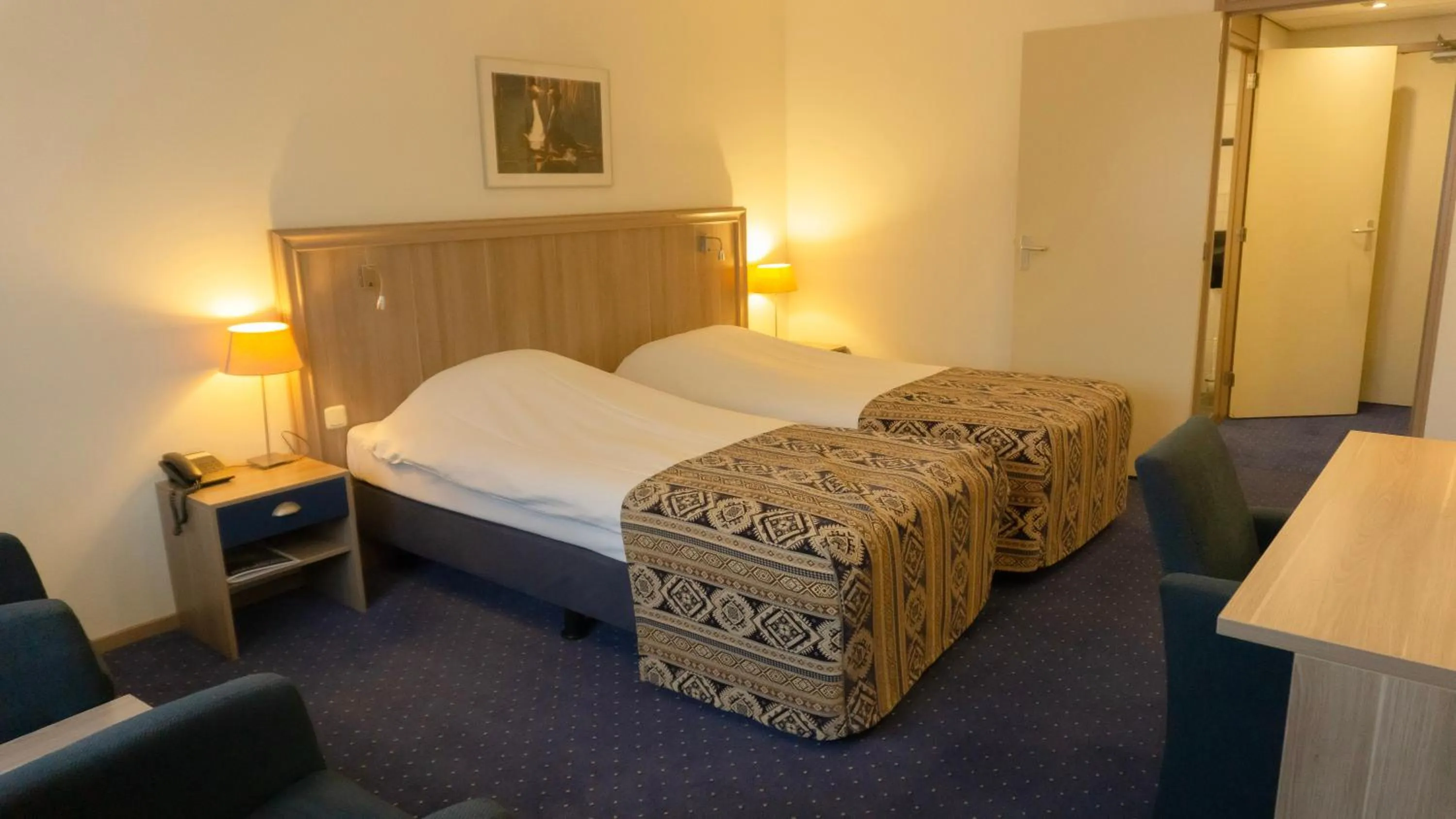 Bed in Hotel Zwartewater