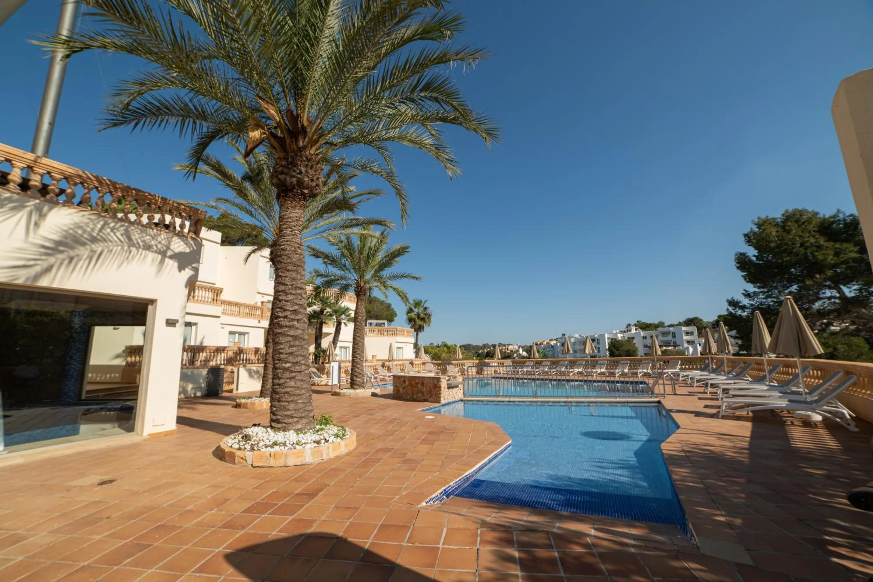Swimming pool in Apartamentos Azul Playa