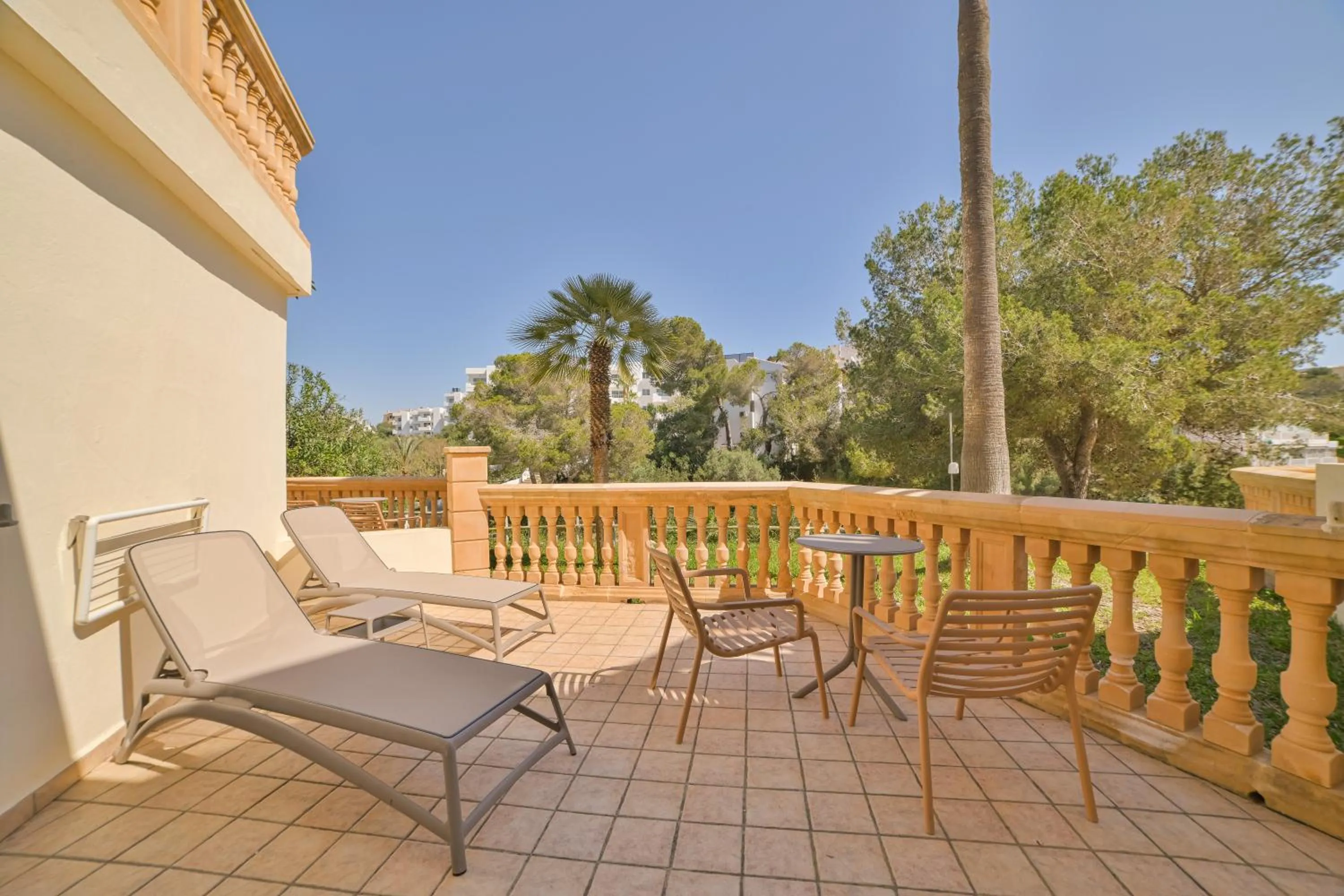 Balcony/Terrace in Apartamentos Azul Playa
