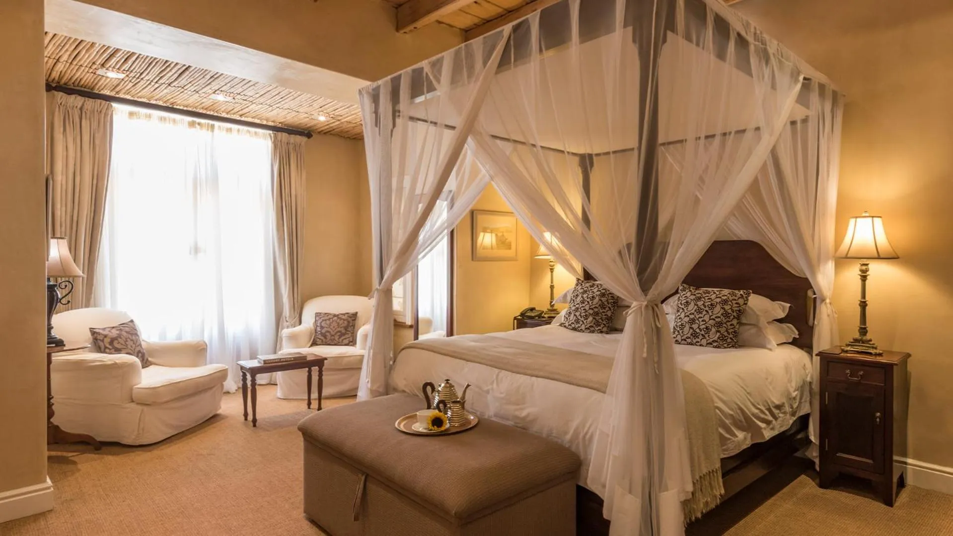 Bedroom, Bed in Mount Camdeboo Private Game Reserve by NEWMARK