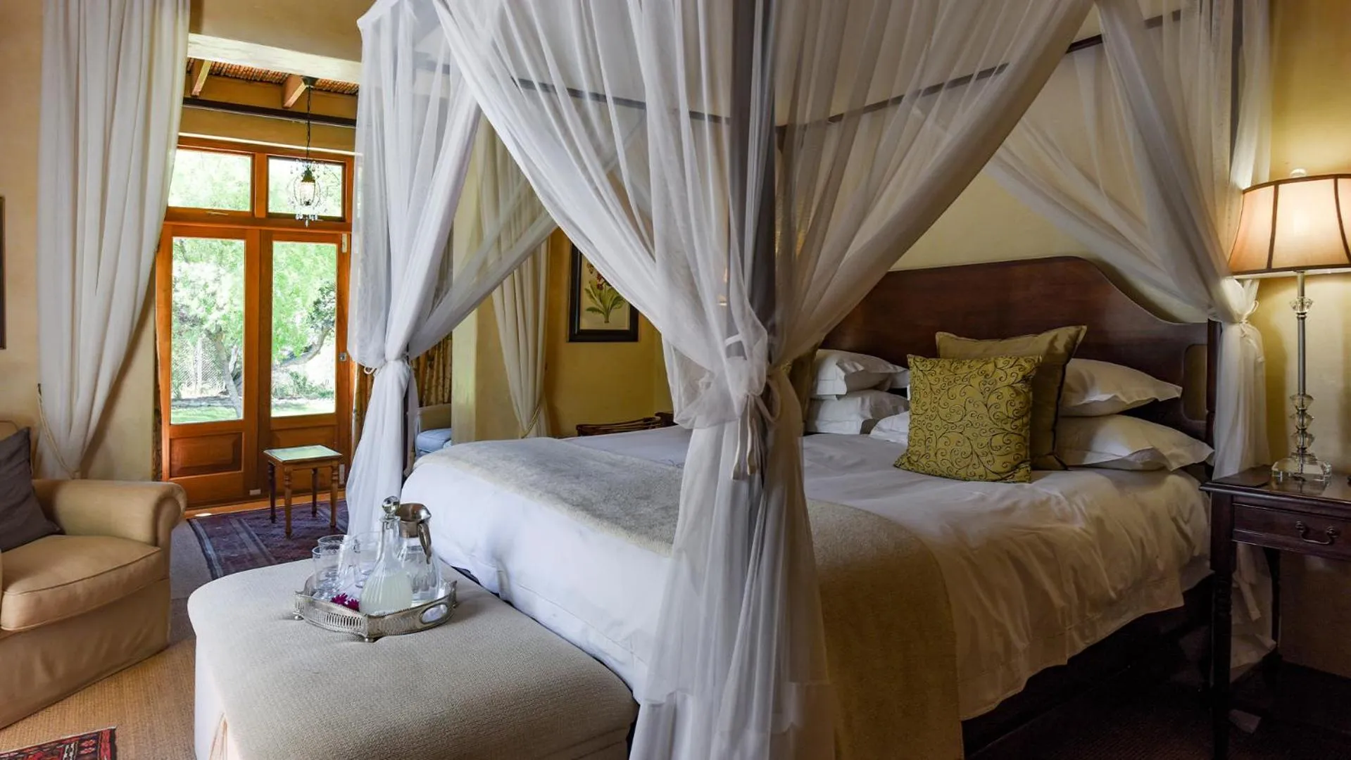 Bedroom, Bed in Mount Camdeboo Private Game Reserve by NEWMARK