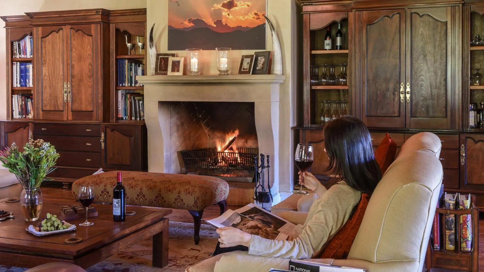 Living room in Mount Camdeboo Private Game Reserve by NEWMARK