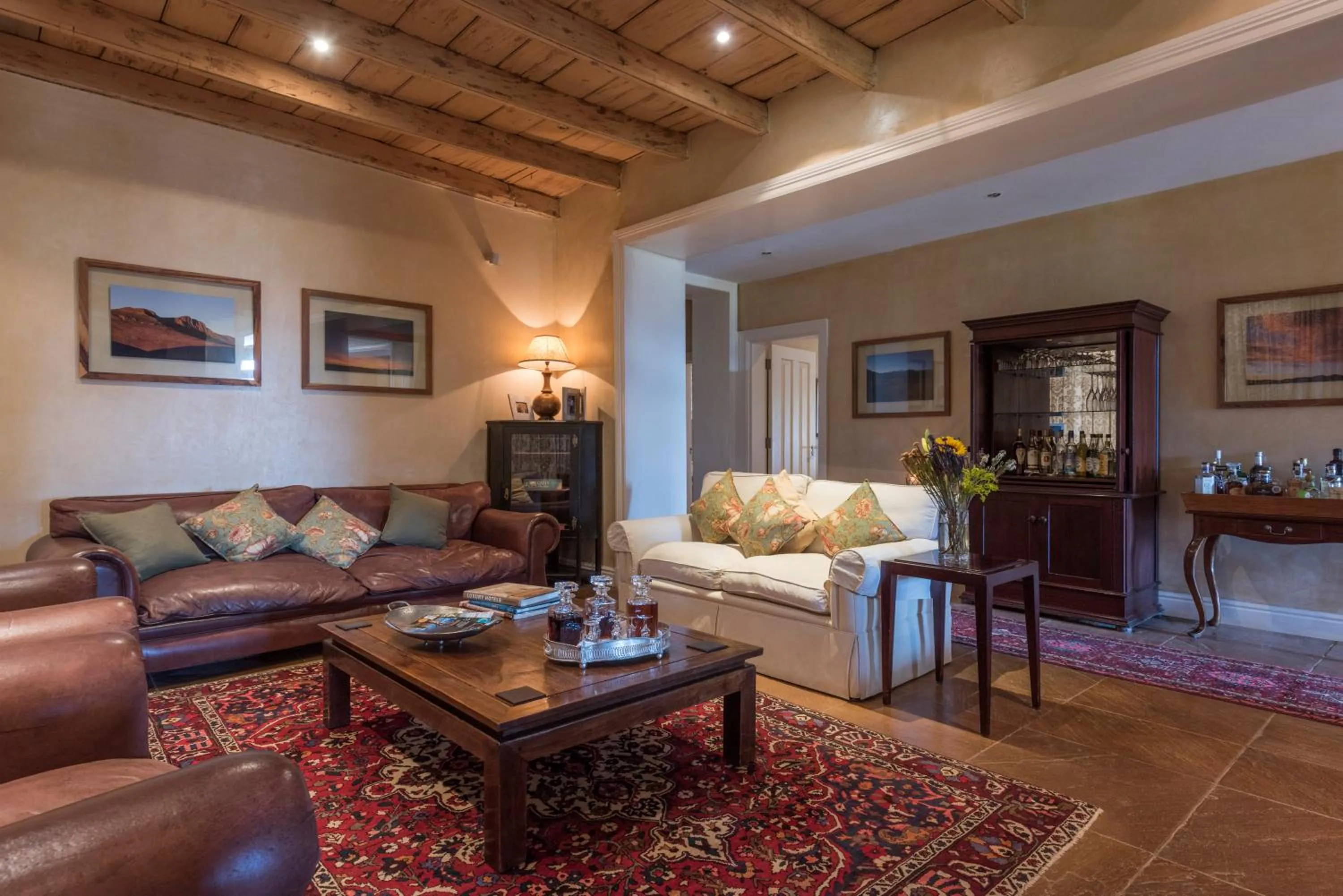 Communal lounge/ TV room in Mount Camdeboo Private Game Reserve by NEWMARK