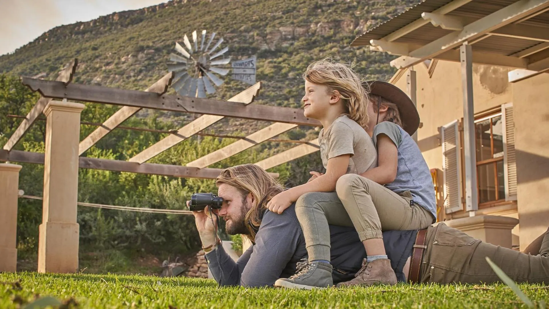 Family in Mount Camdeboo Private Game Reserve by NEWMARK