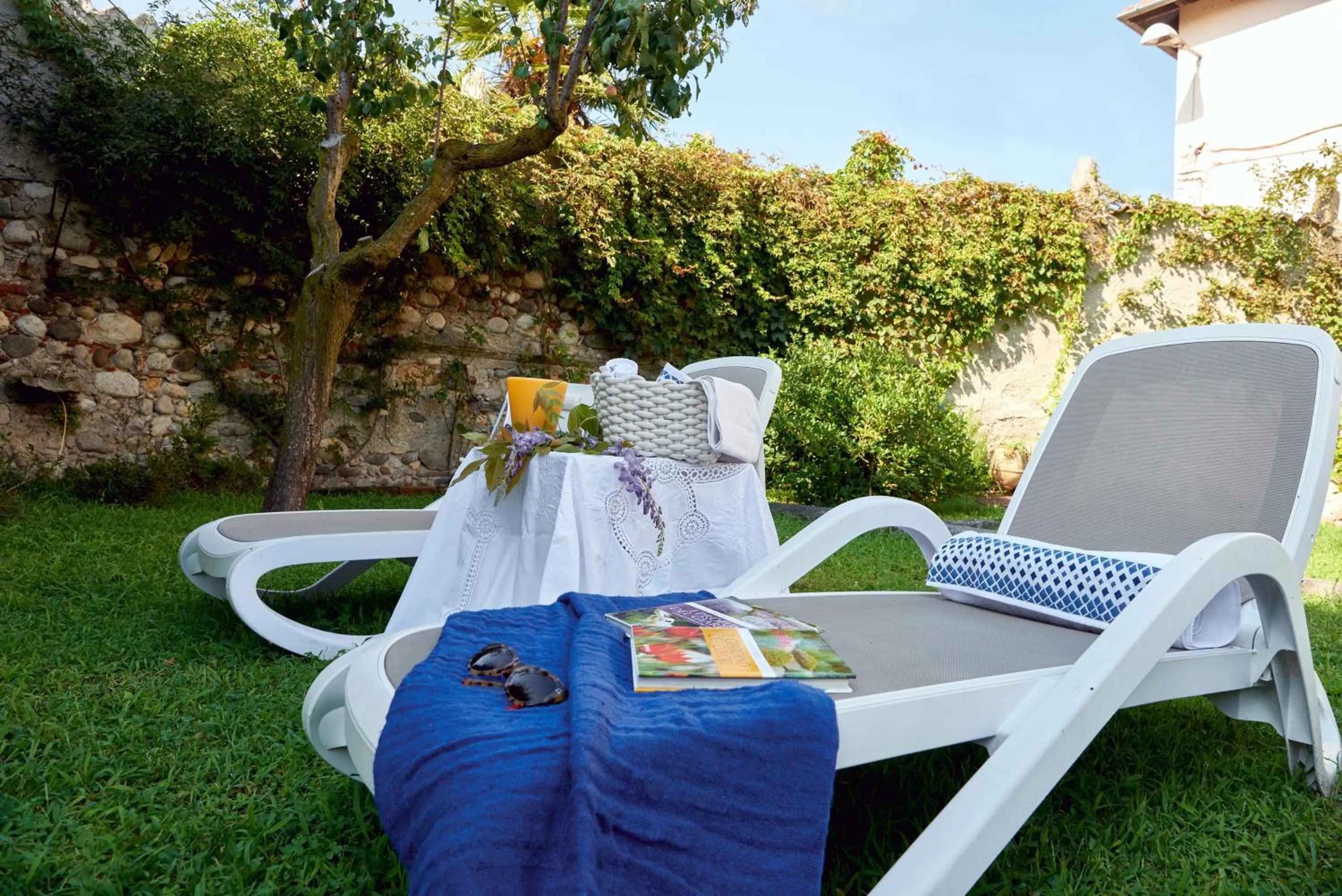 Garden view in Antica Casa Balsari