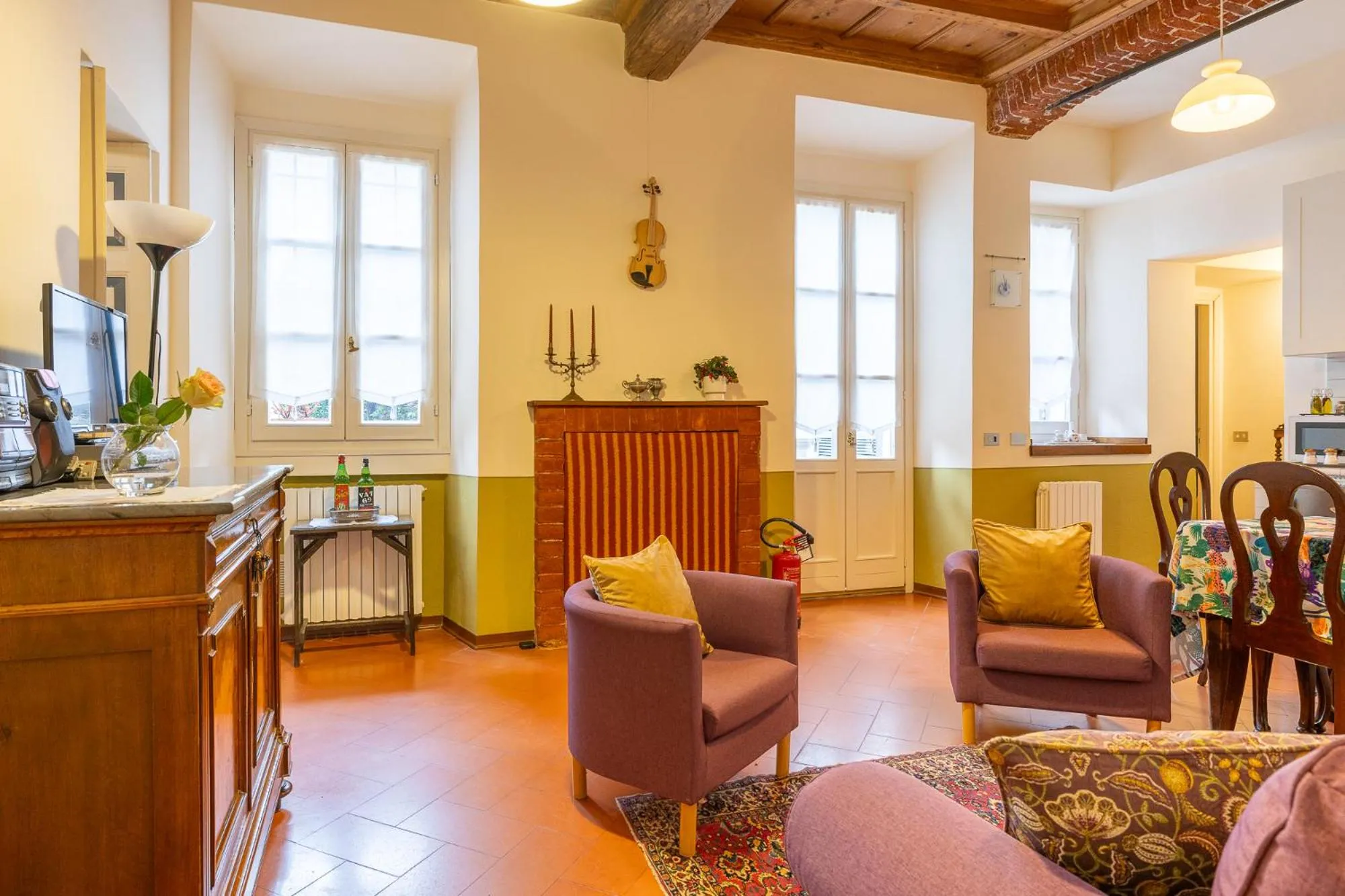 Living room in Antica Casa Balsari