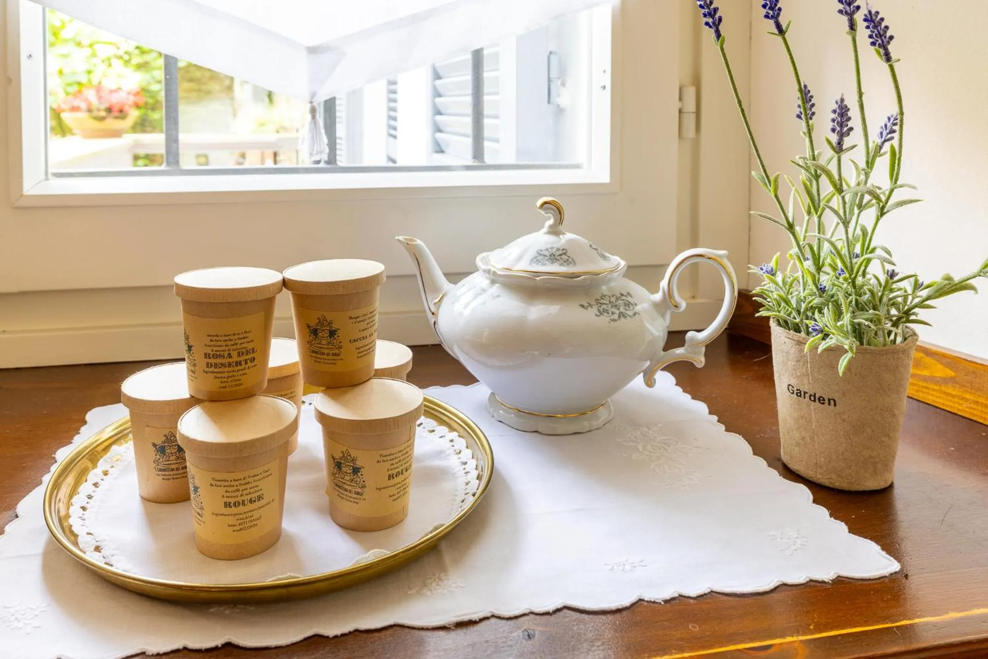 Kitchen or kitchenette in Antica Casa Balsari