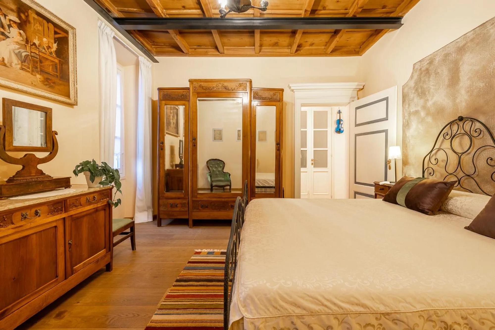 Bed in Antica Casa Balsari