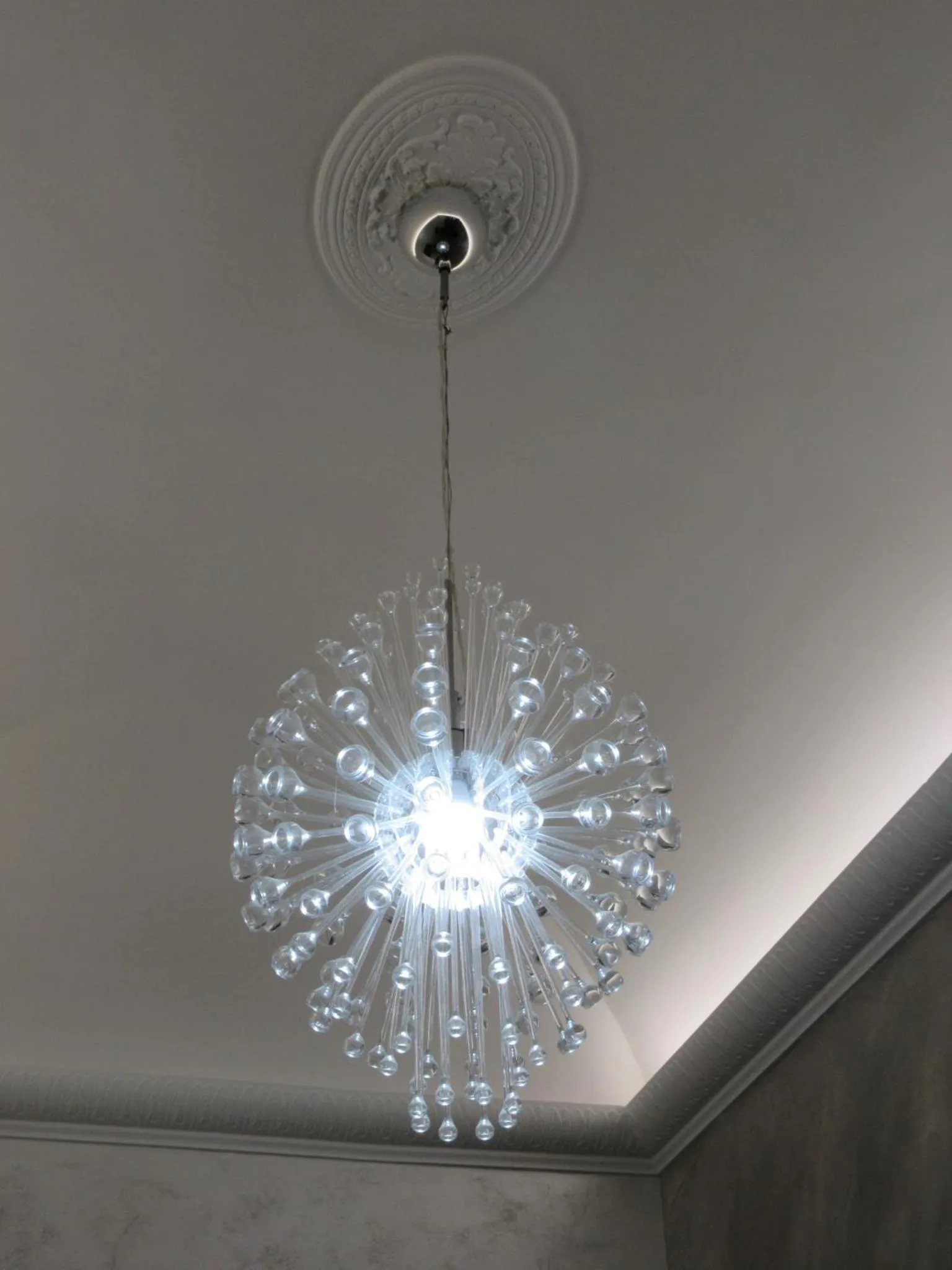 Decorative detail in Funny Palace Hostel