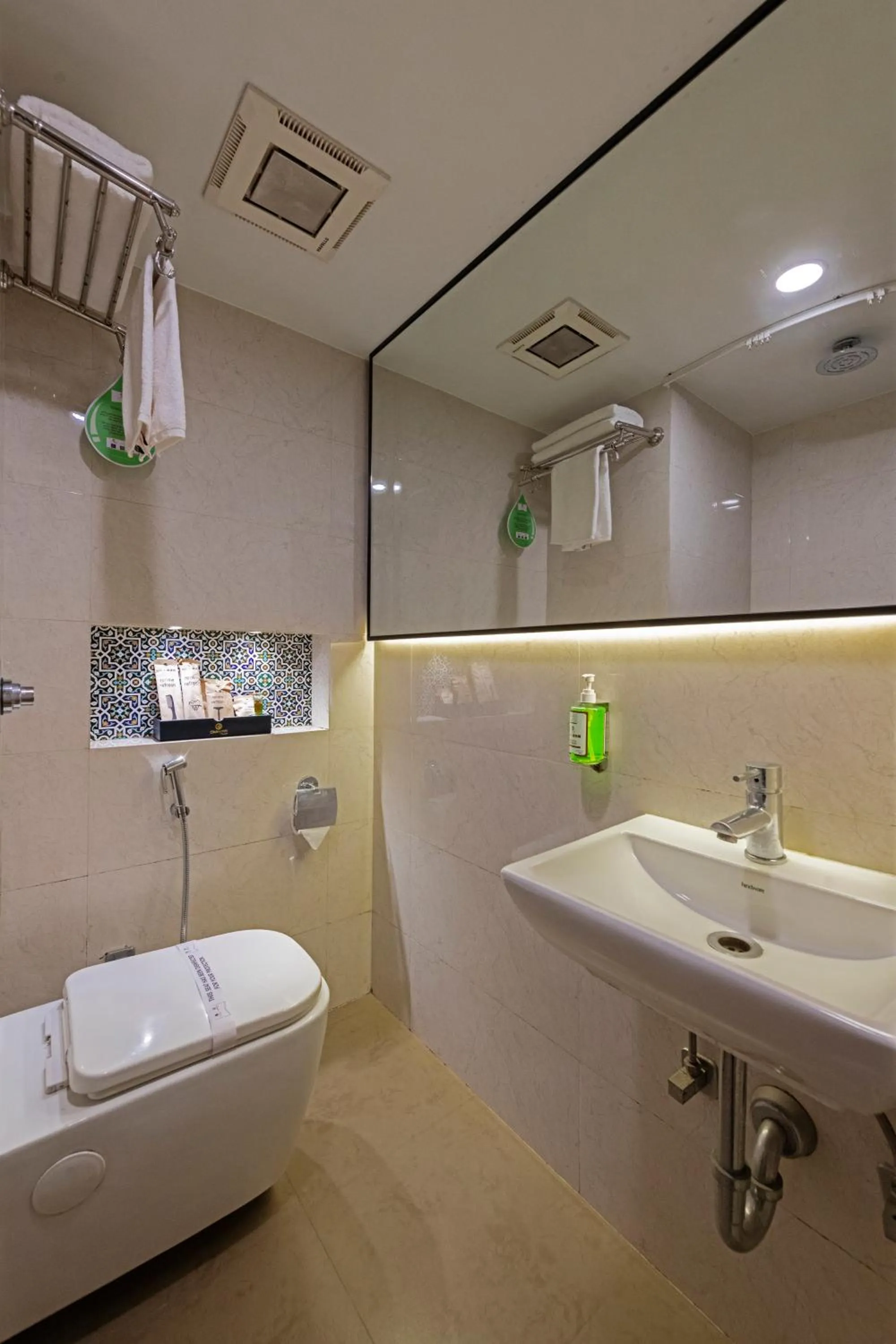 Bathroom in Click Hotels Andheri MIDC