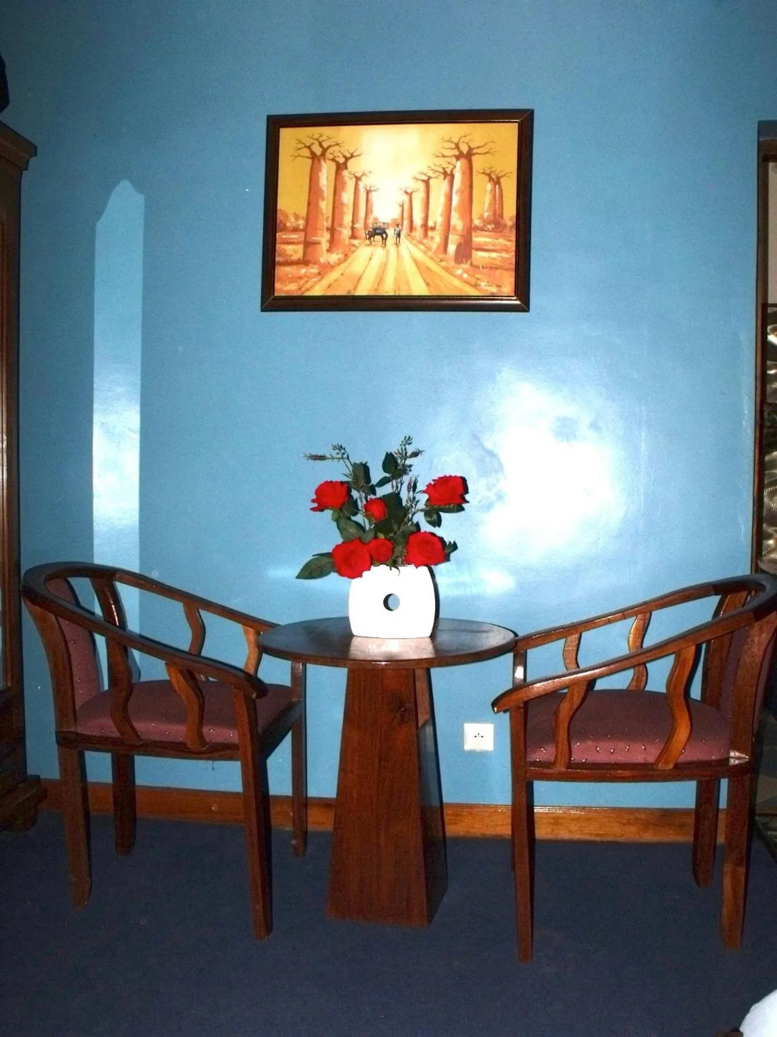 Seating area in Iarimbato Hotel